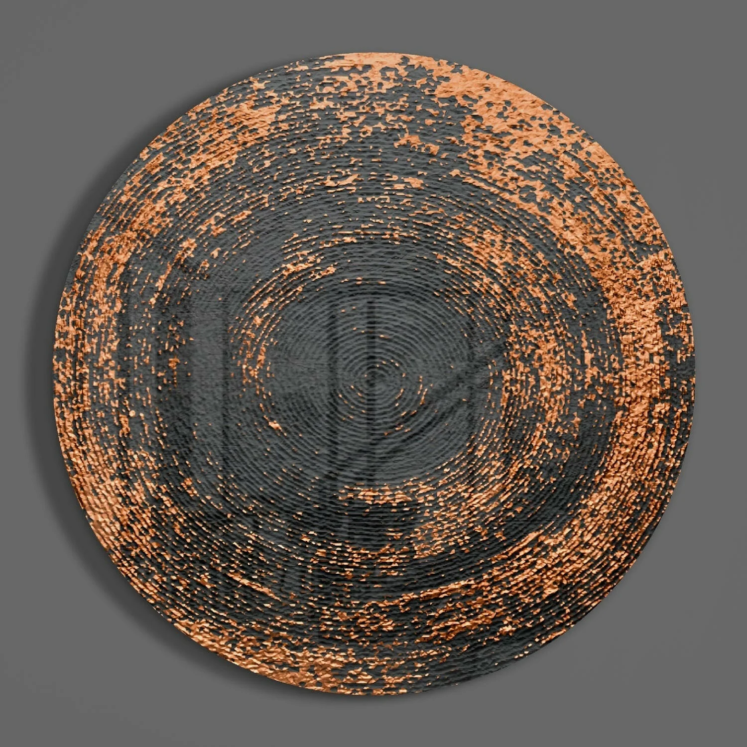 Abstract Loop Glass Wall Art - Image 3