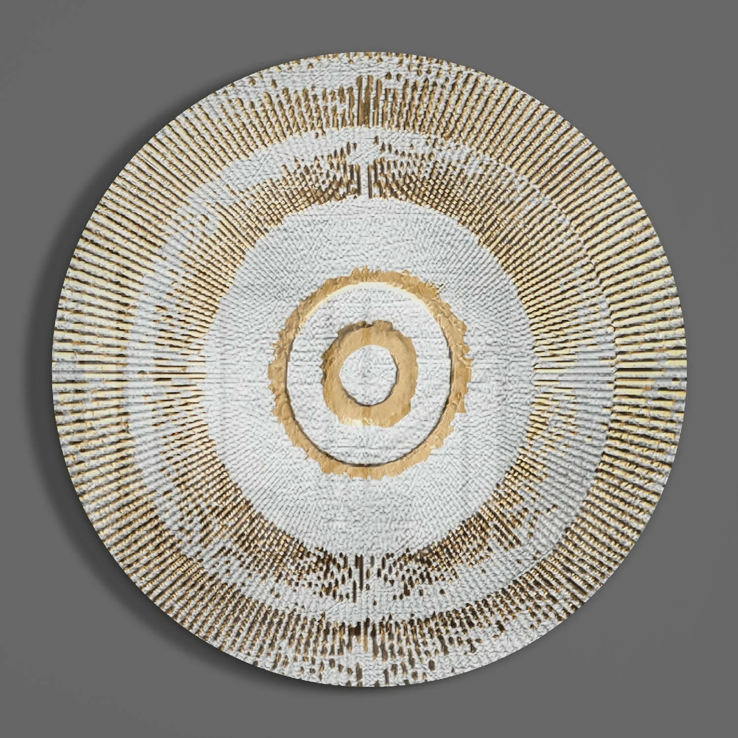 Abstract Loop Glass Wall Art - Image 3