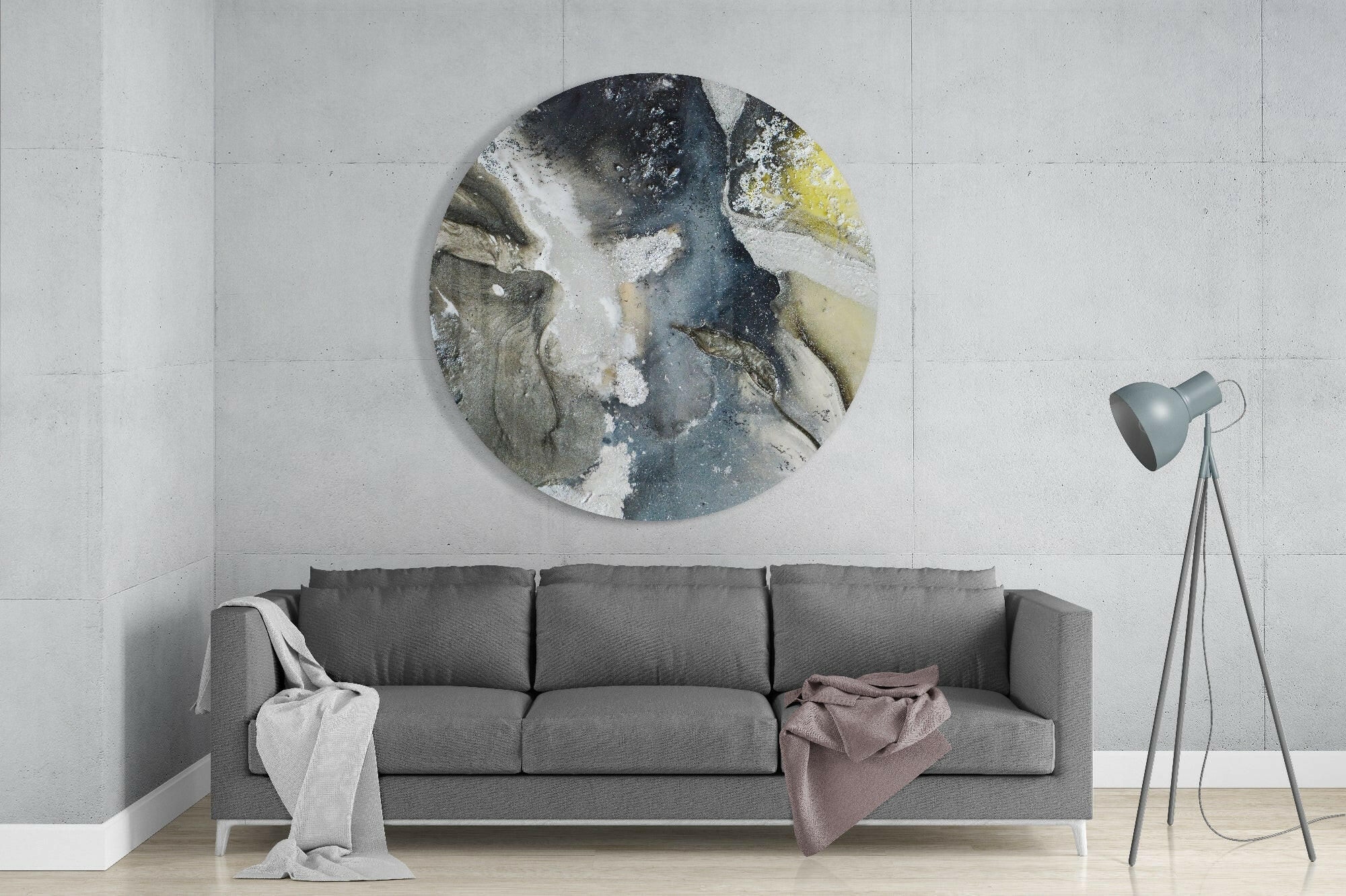 Marble Glass Wall Art - Image 2