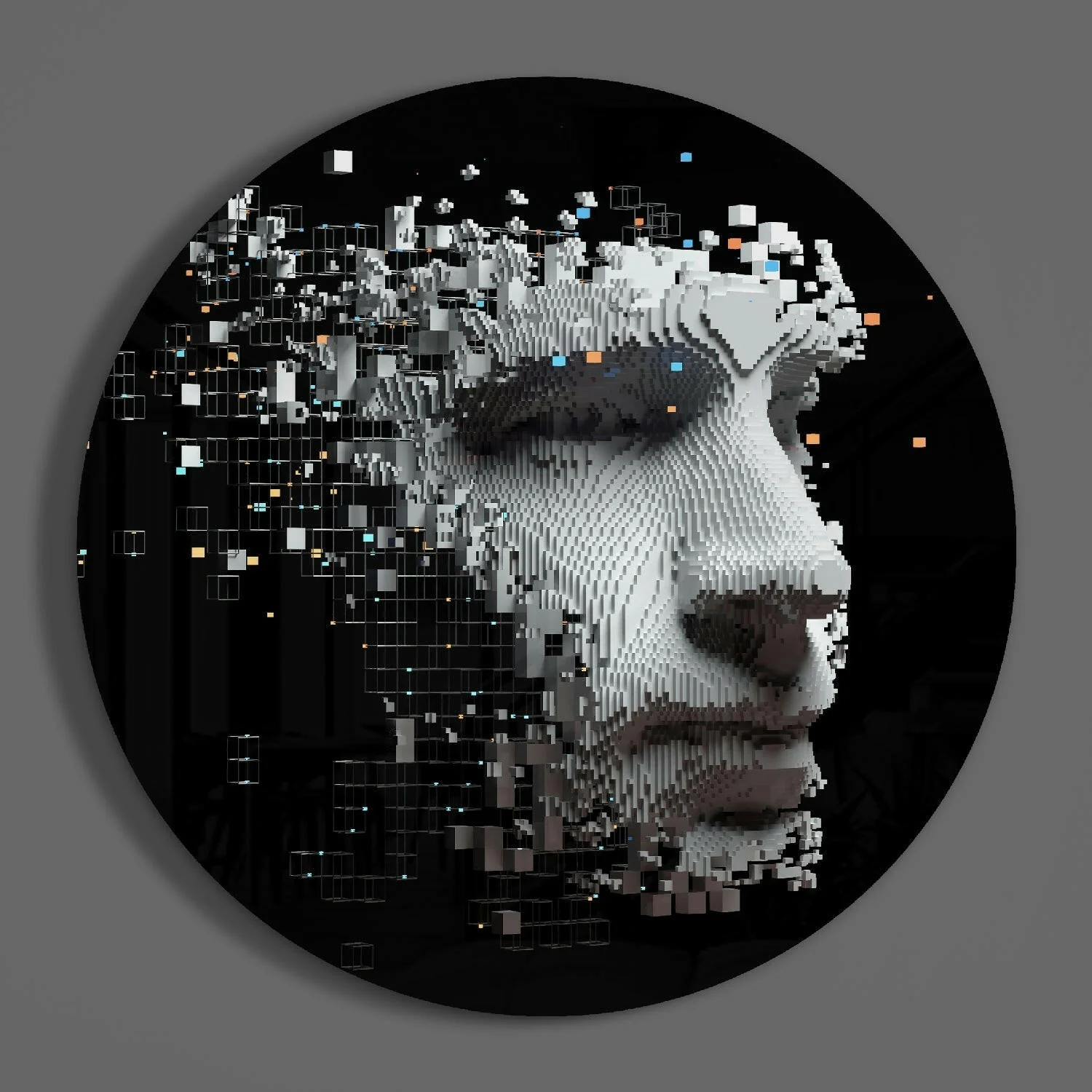 Being Human Glass Wall Art - Image 3