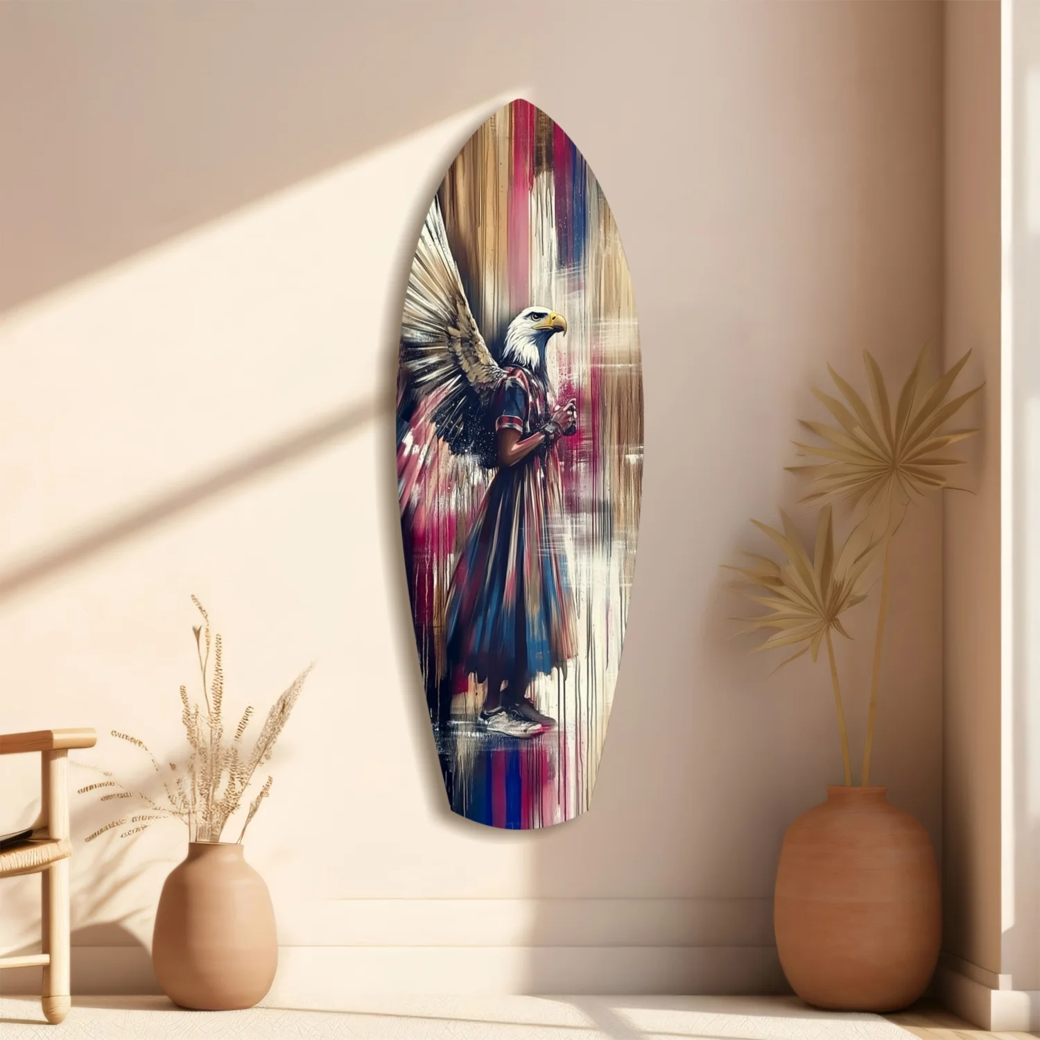 American Eagle Glass Wall Art - Image 10