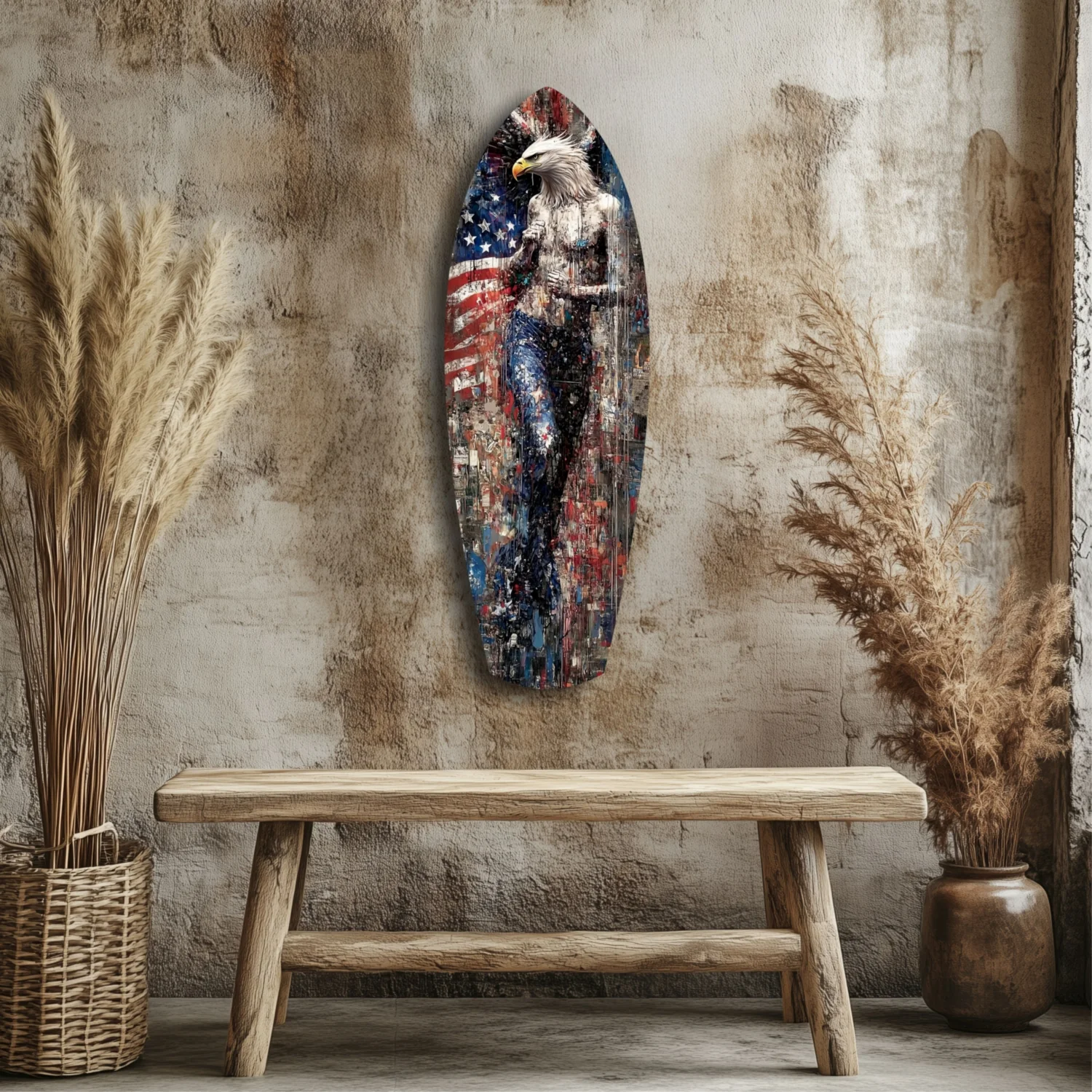 Eagle Glass Wall Art - Image 3