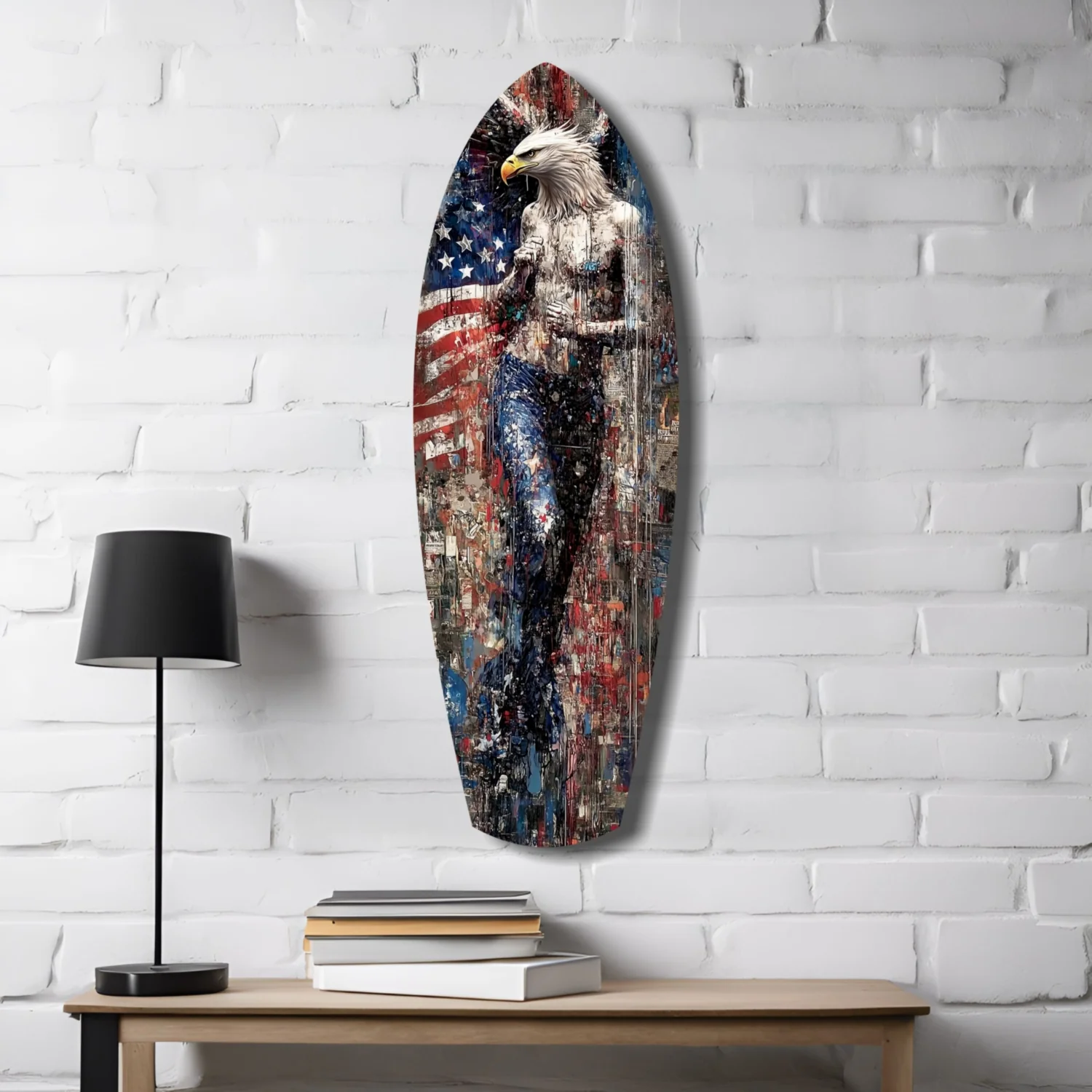 Eagle Glass Wall Art - Image 4