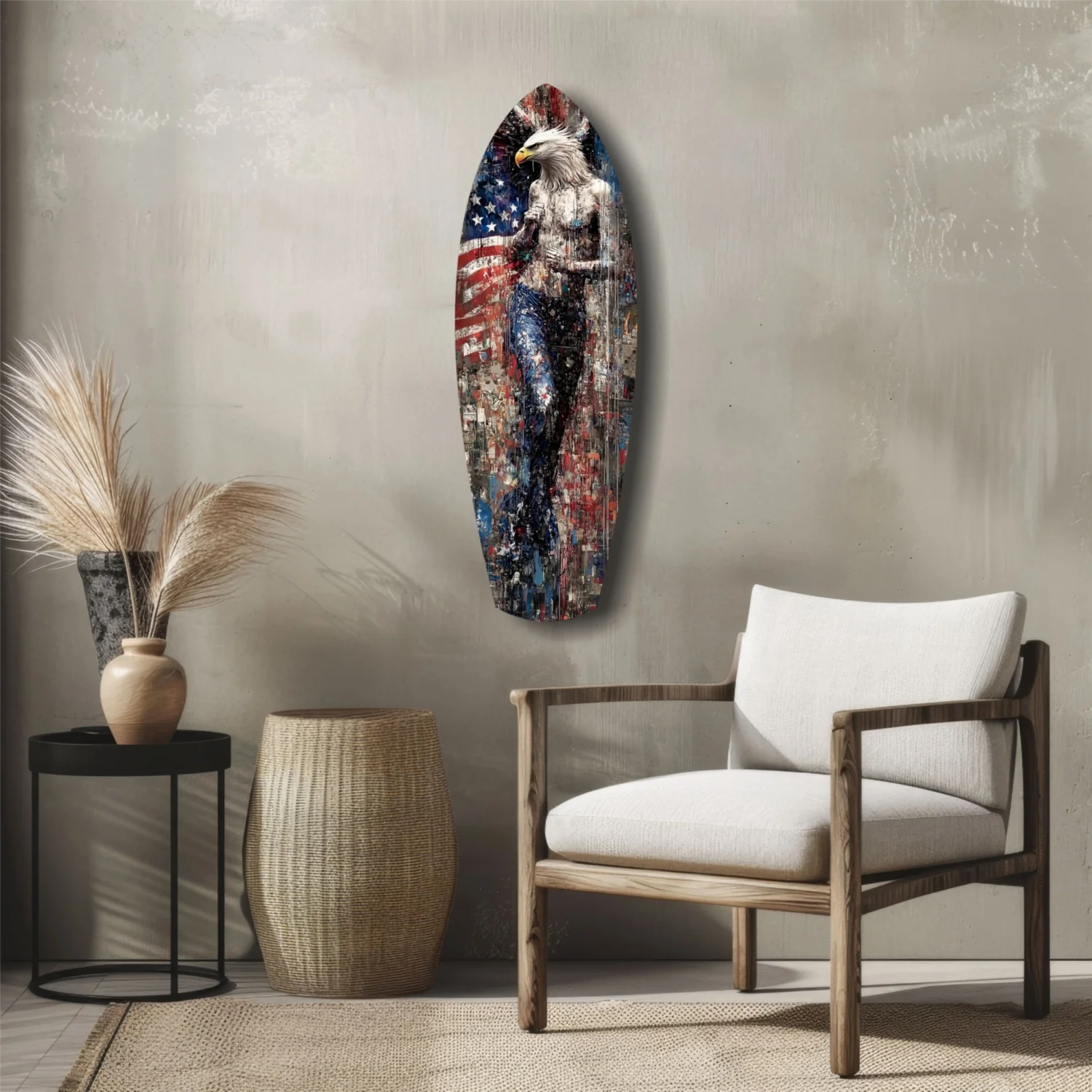 Eagle Glass Wall Art - Image 5
