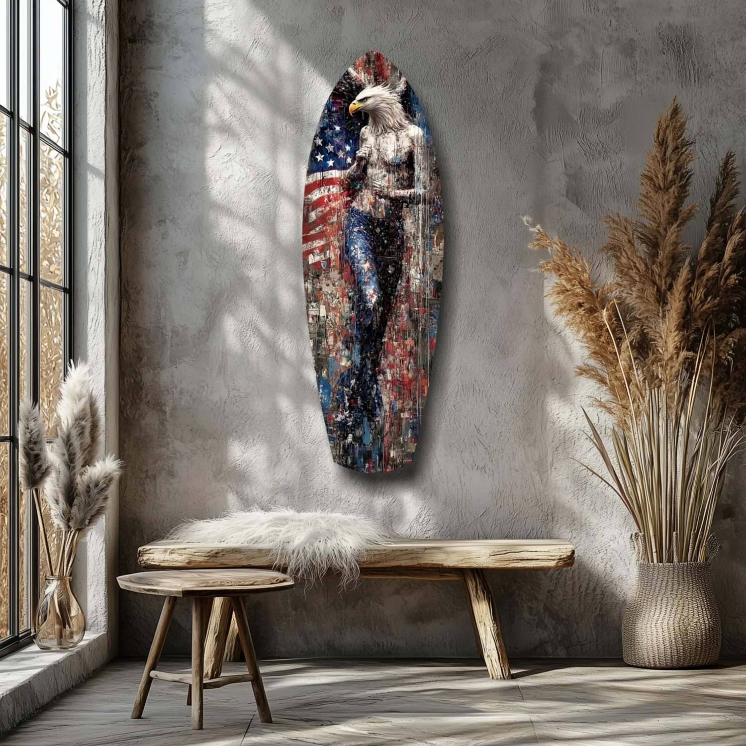 Eagle Glass Wall Art - Image 7