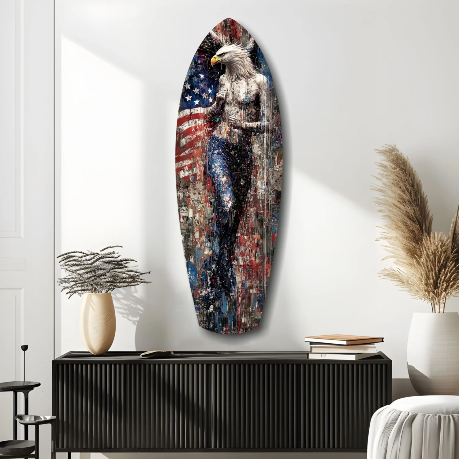 Eagle Glass Wall Art - Image 9