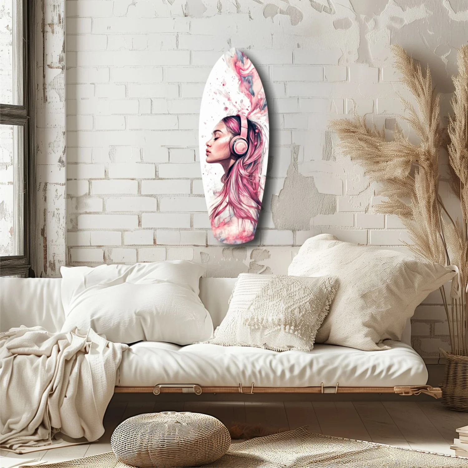 Dreamwave Beats Glass Wall Art - Image 6