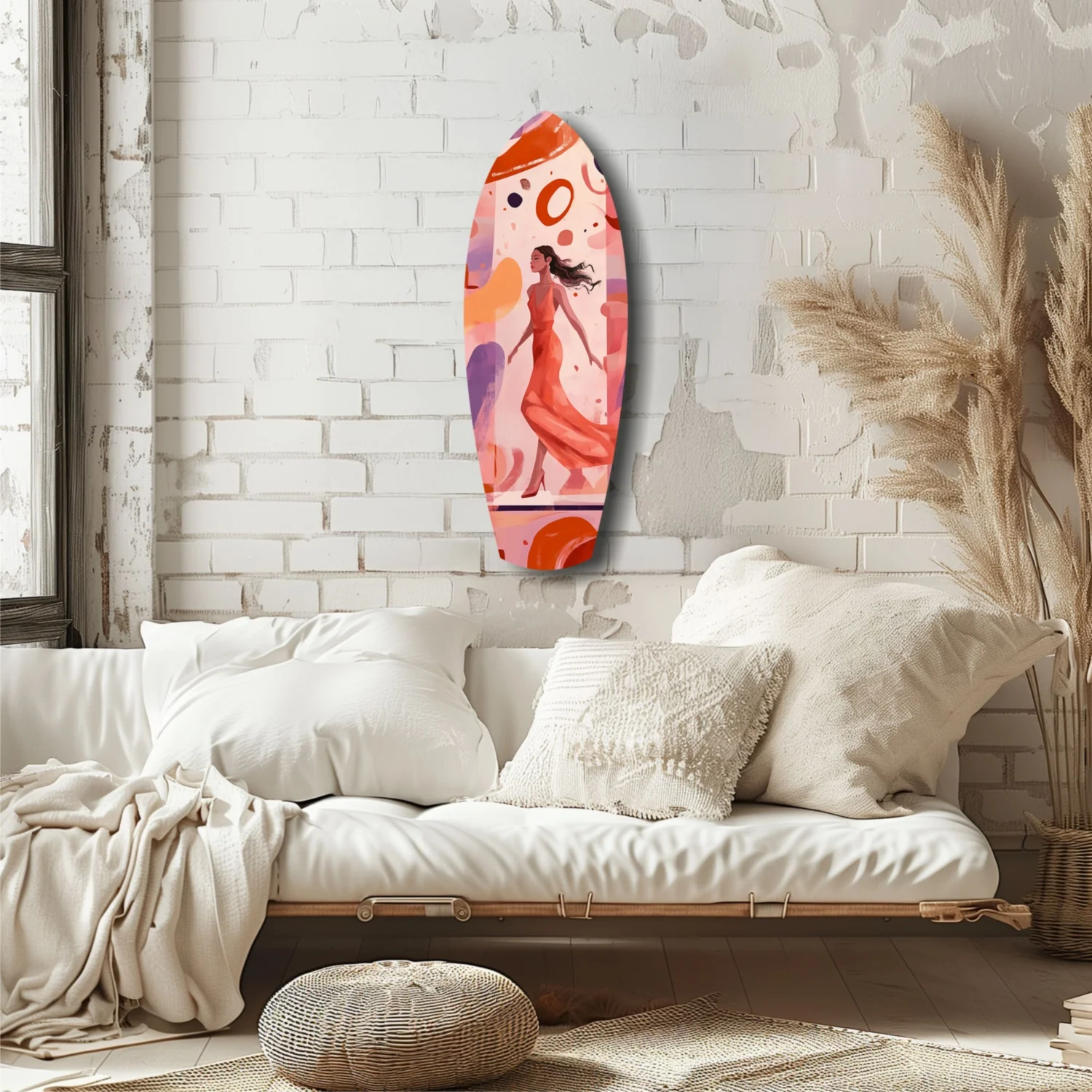 Dance Flow Glass Wall Art - Image 6