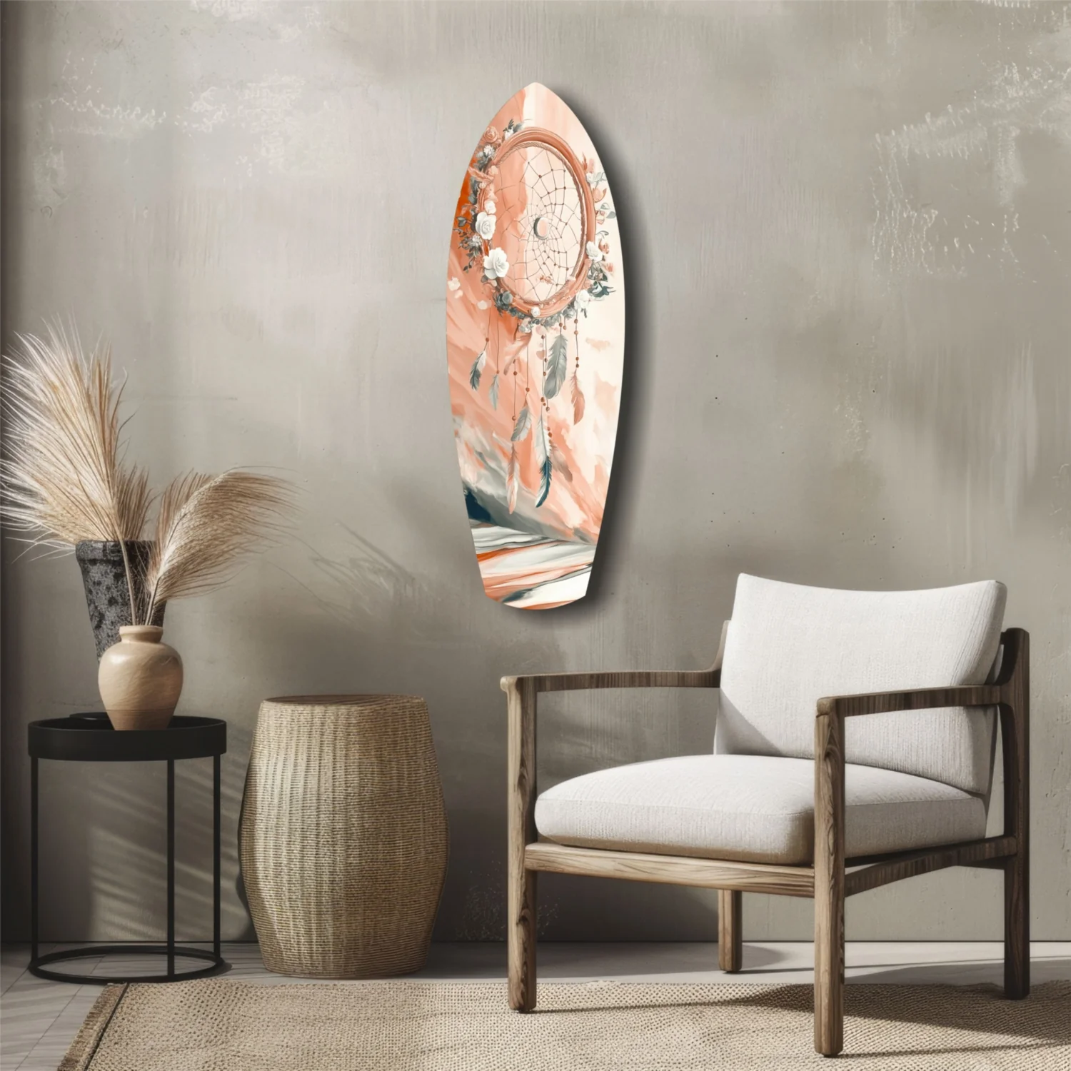 Dreamcatcher Glass Wall Art - Image 5