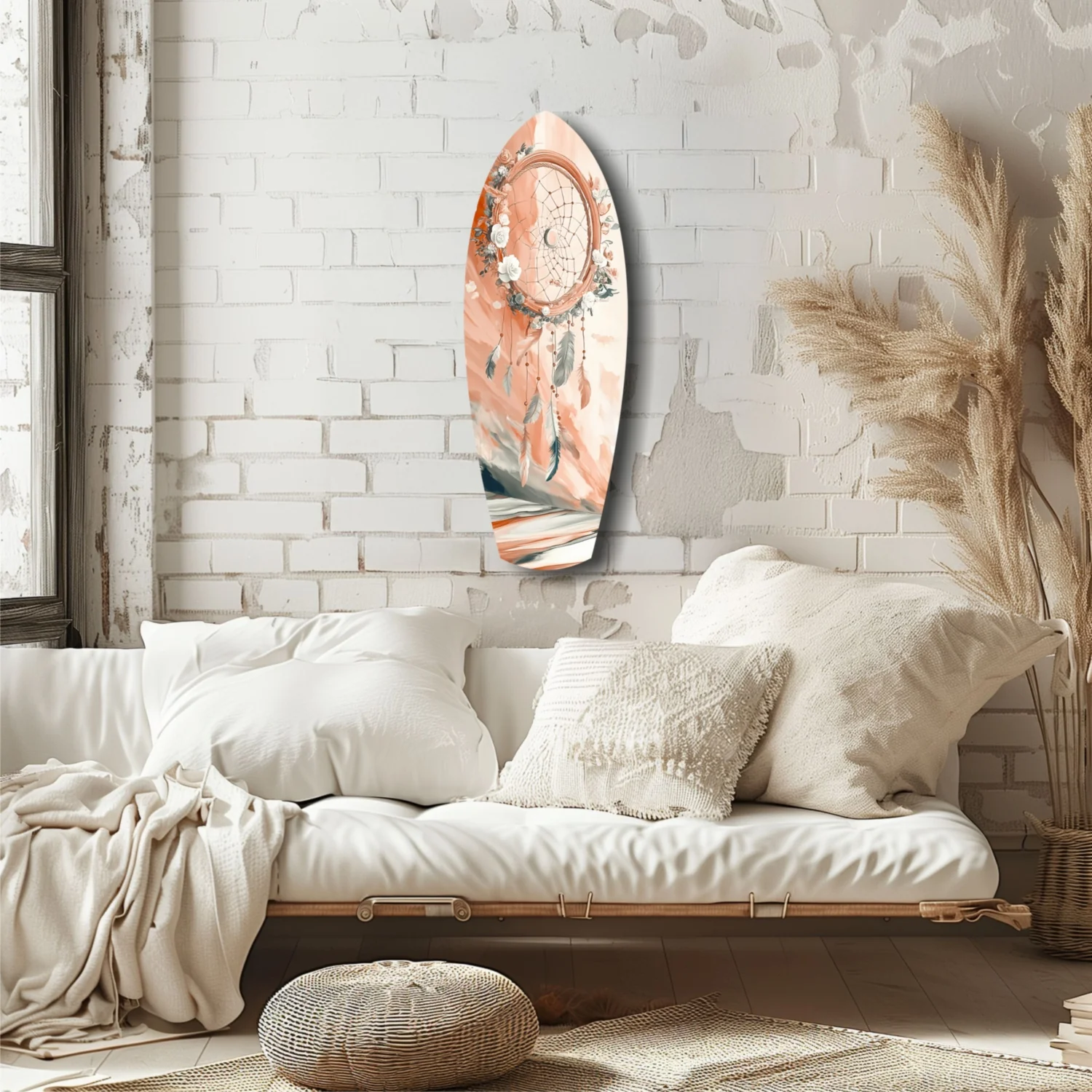 Dreamcatcher Glass Wall Art - Image 6