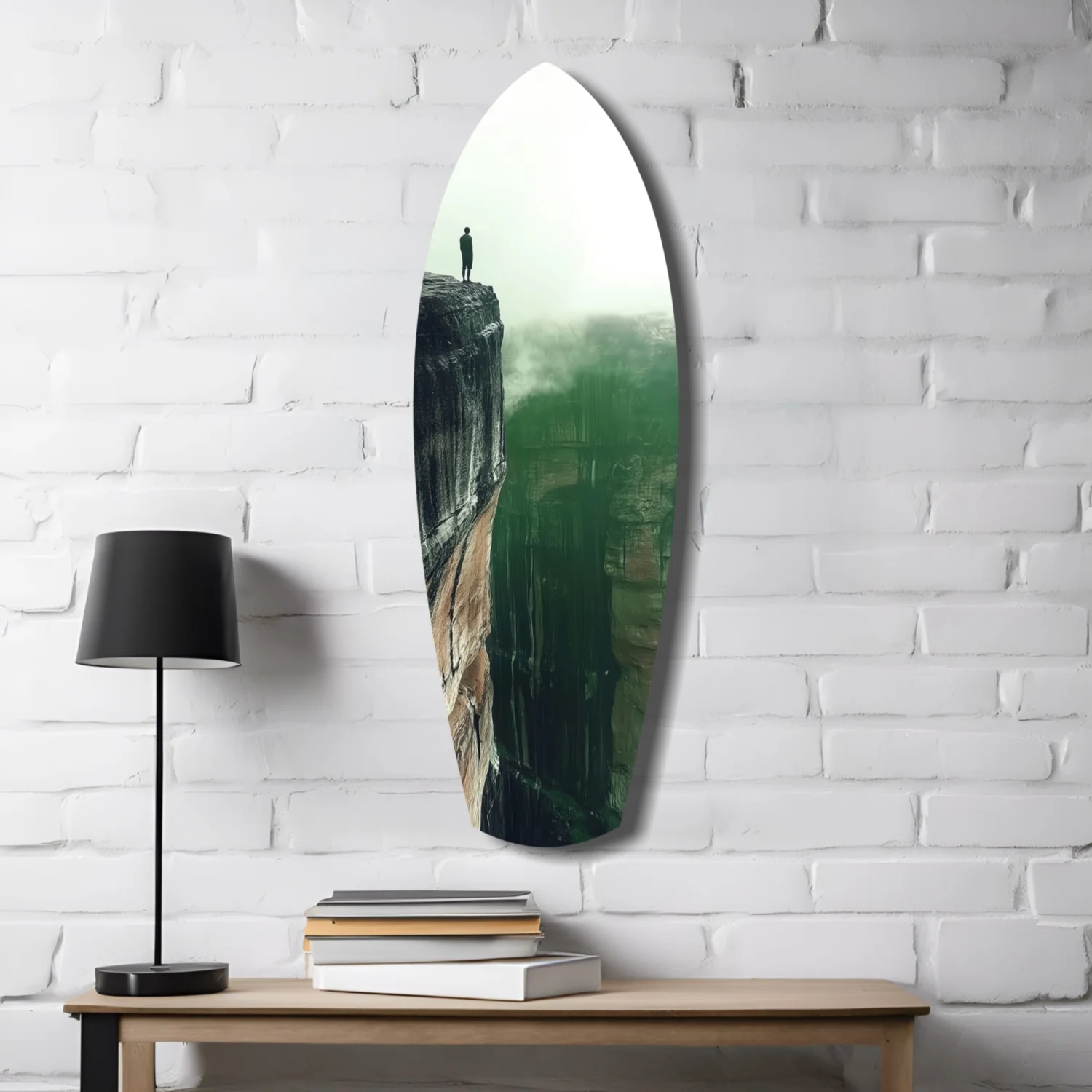 Solitude Glass Wall Art - Image 4