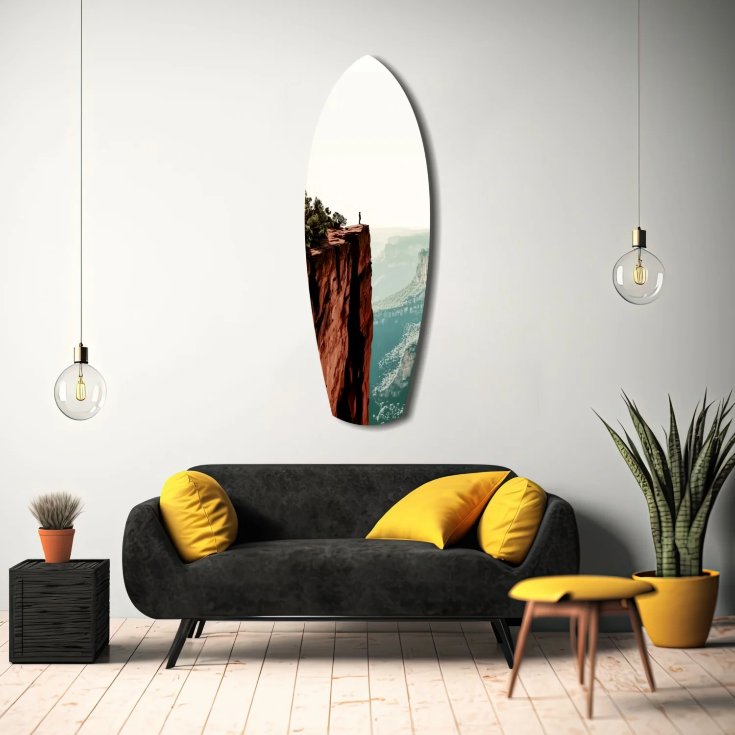 Solitude Glass Wall Art - Image 11