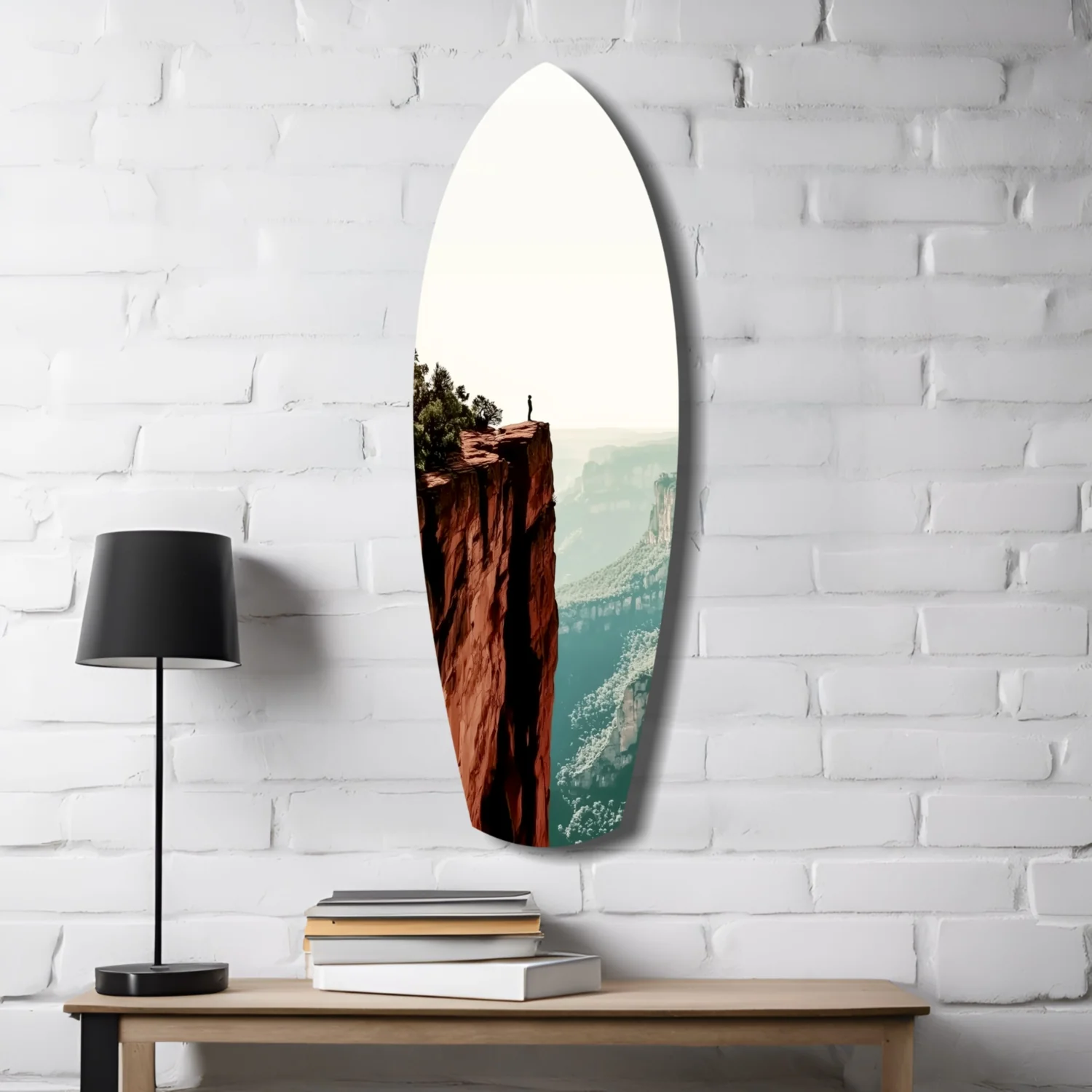 Solitude Glass Wall Art - Image 4