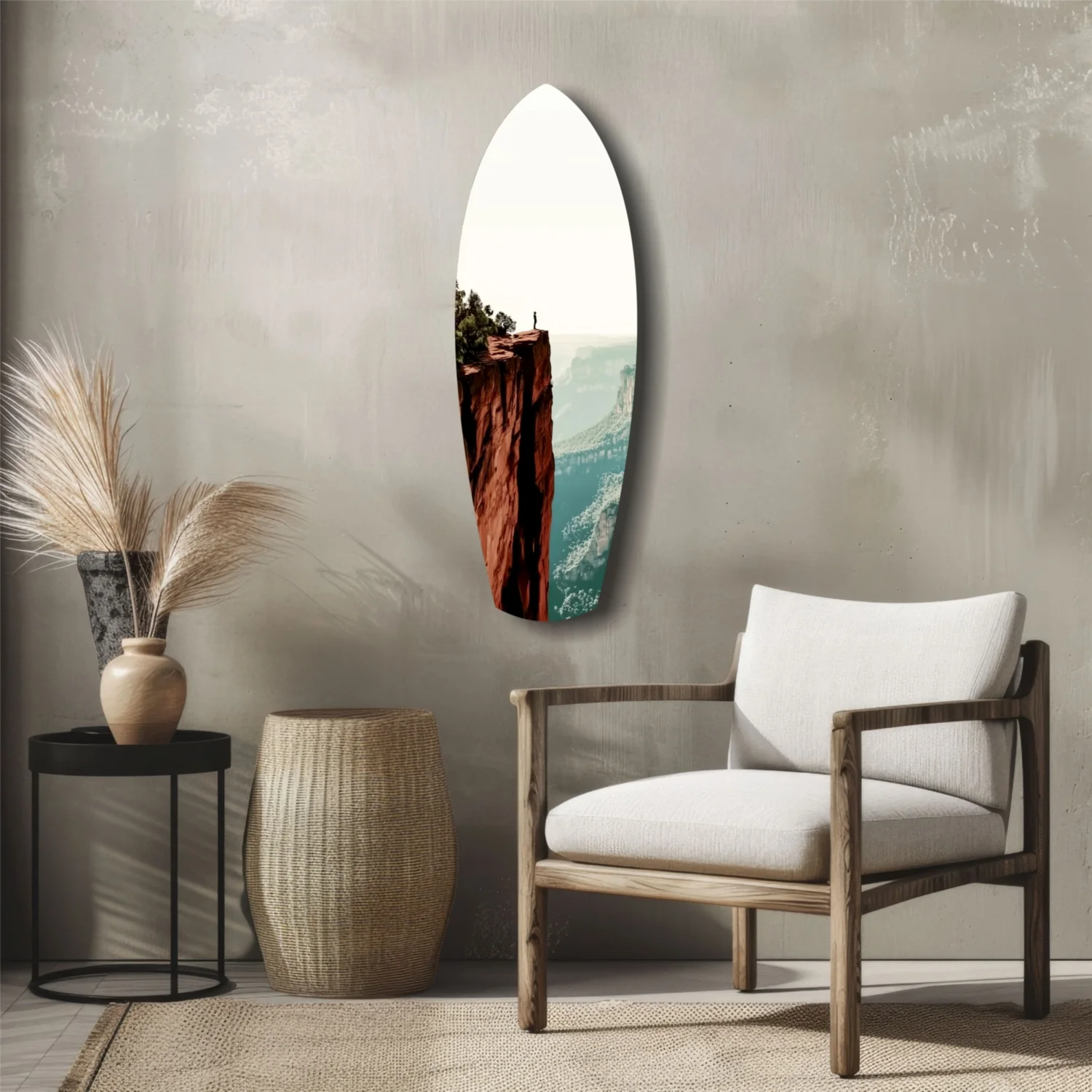 Solitude Glass Wall Art - Image 5