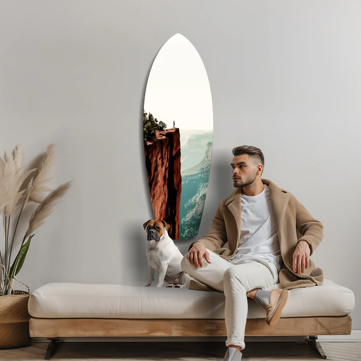 Solitude Glass Wall Art - Image 8