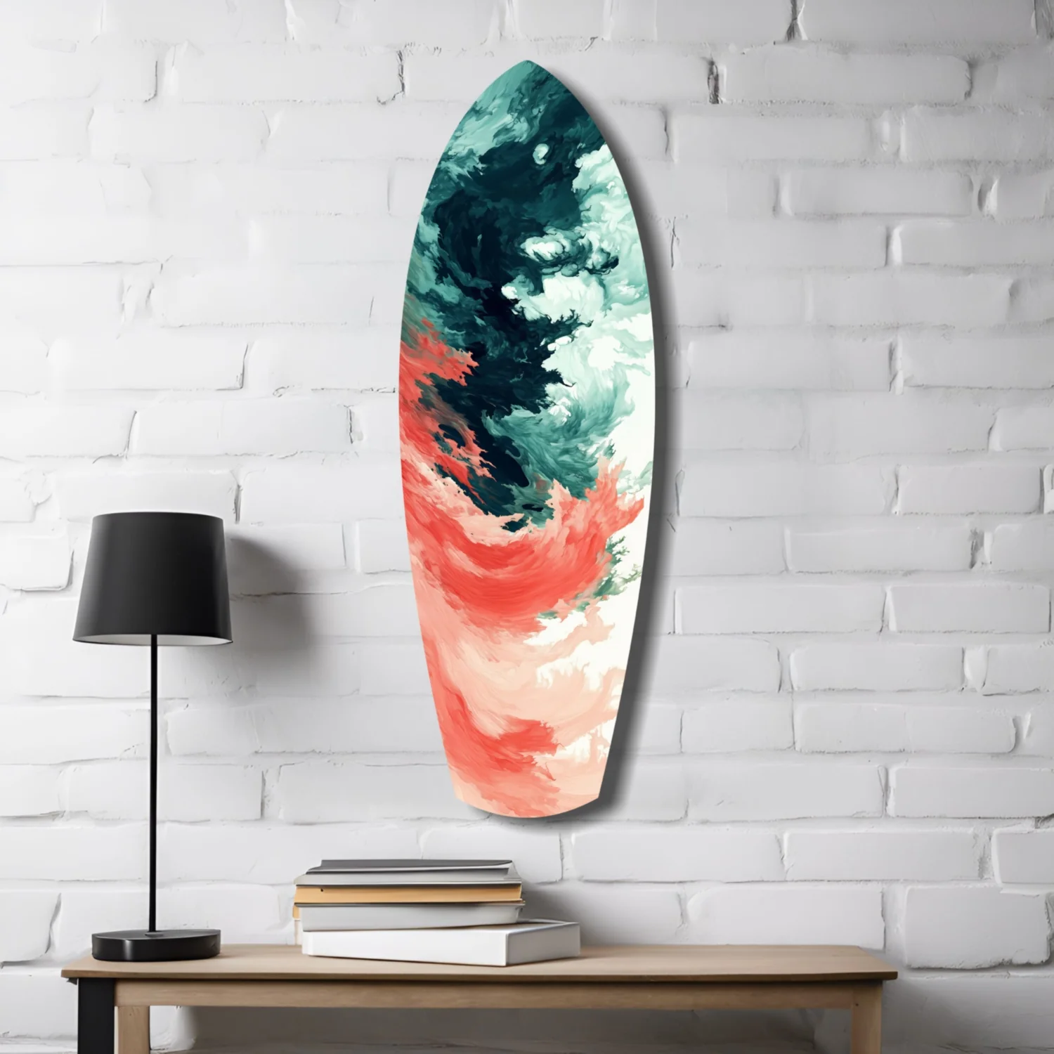 Relentless Waves Glass Wall Art - Image 4