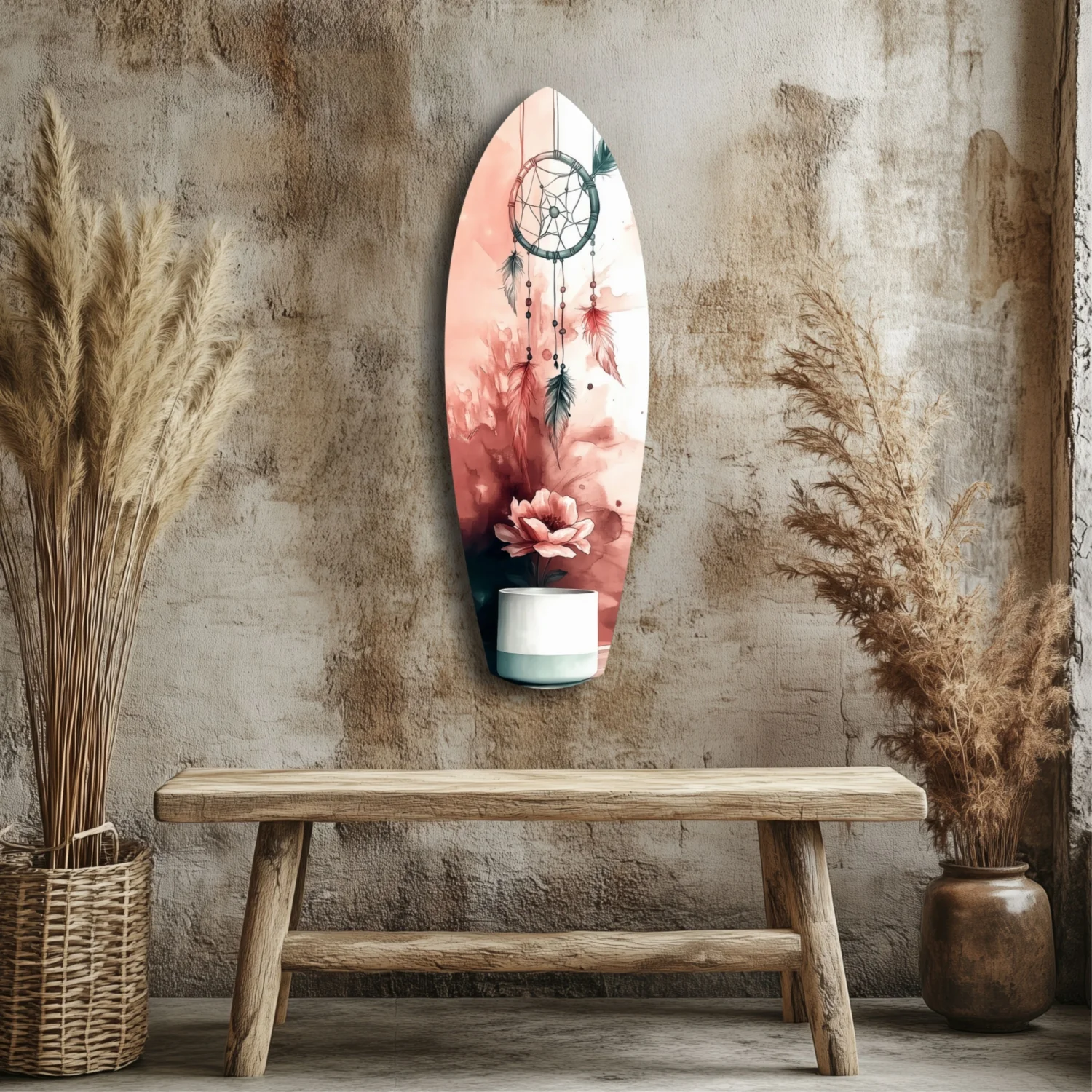 Dreamcatcher Glass Wall Art - Image 3