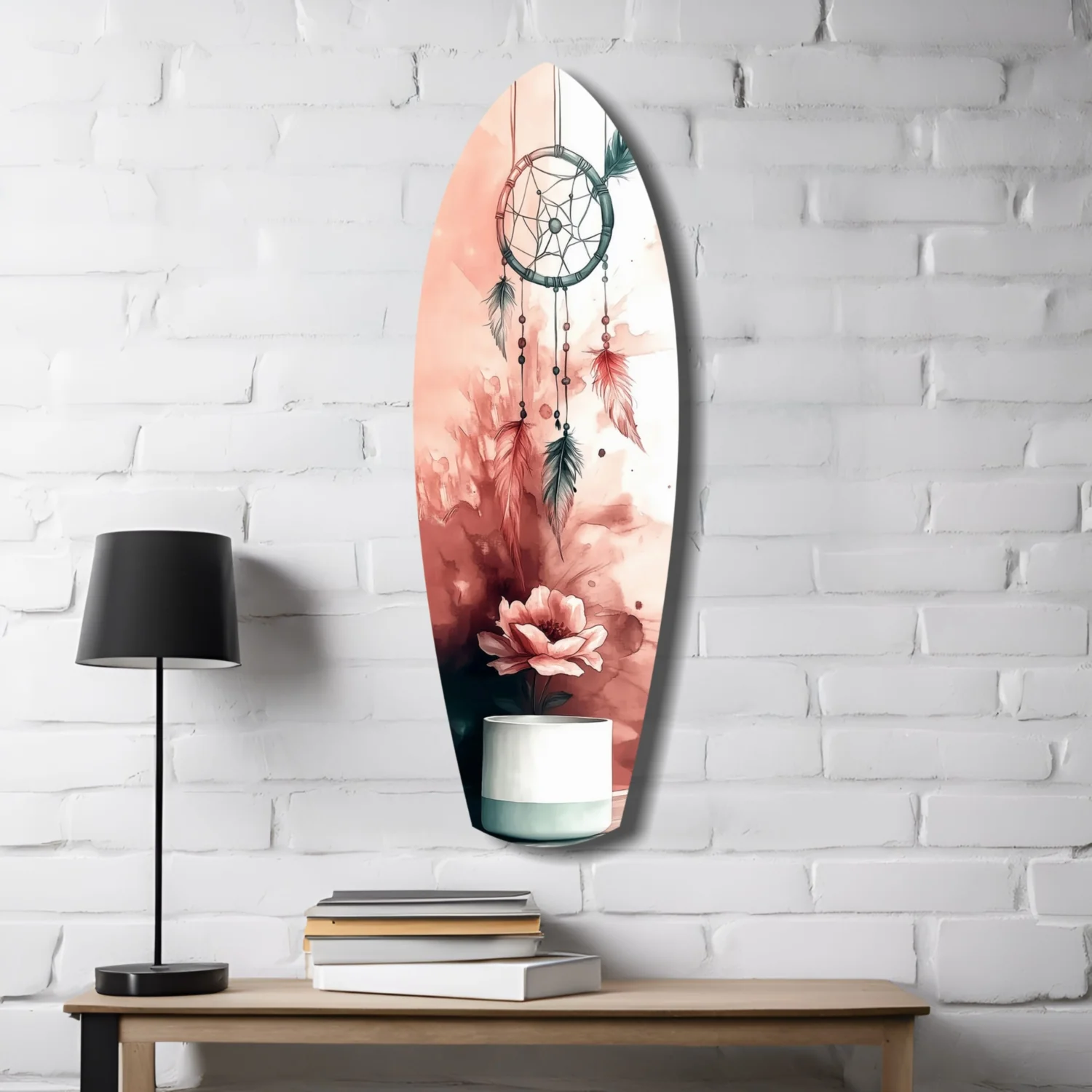 Dreamcatcher Glass Wall Art - Image 4