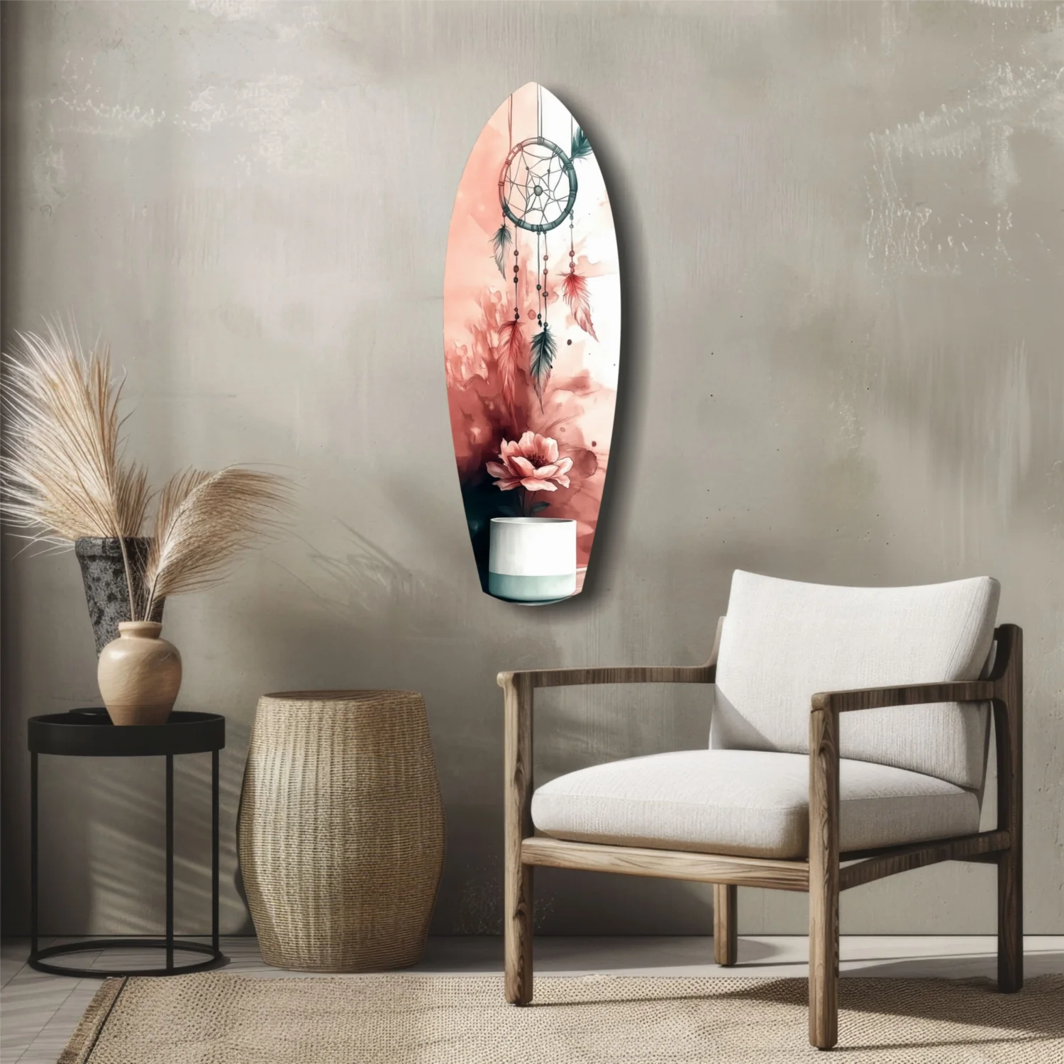 Dreamcatcher Glass Wall Art - Image 5