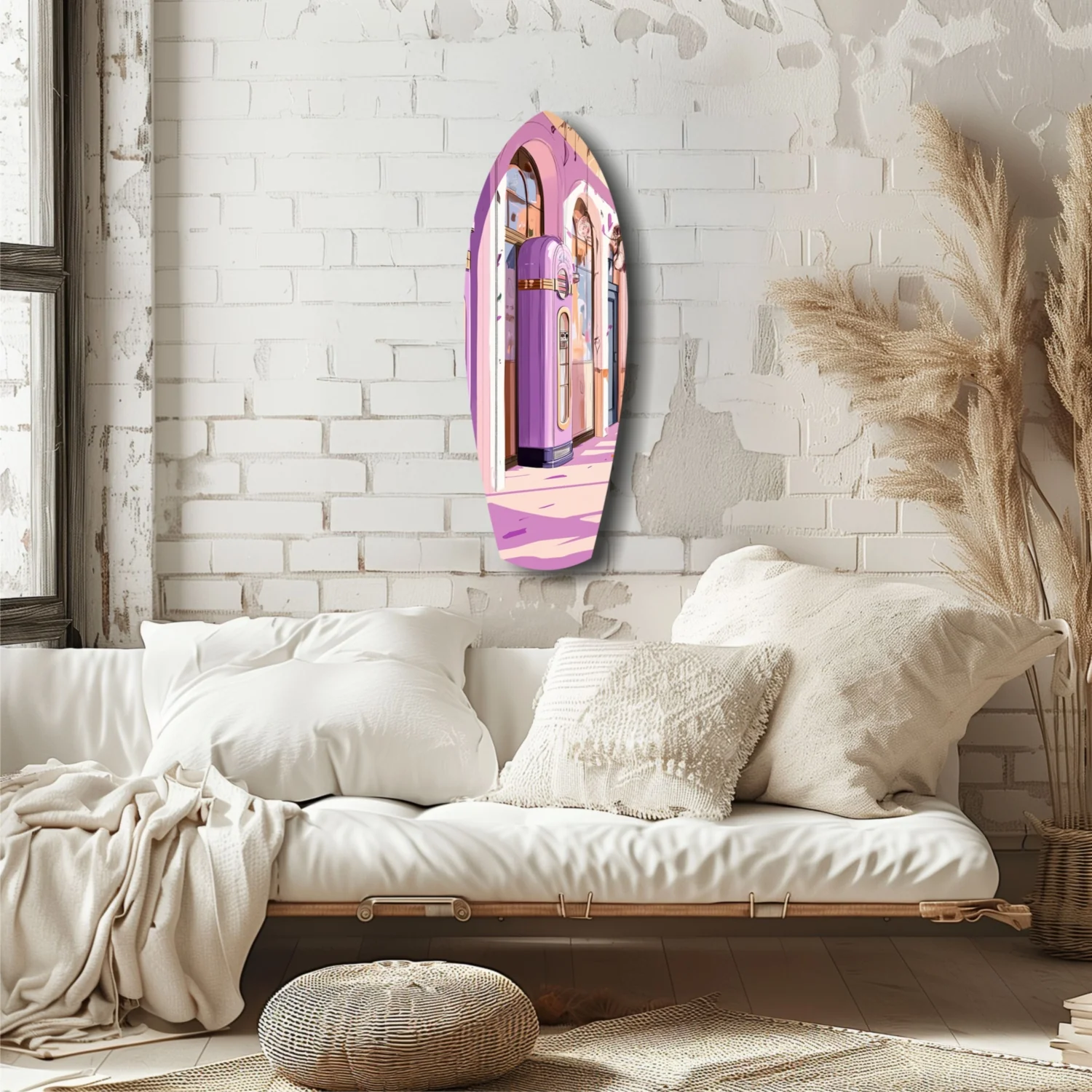 Vintage Melody Box Glass Wall Art - Image 6
