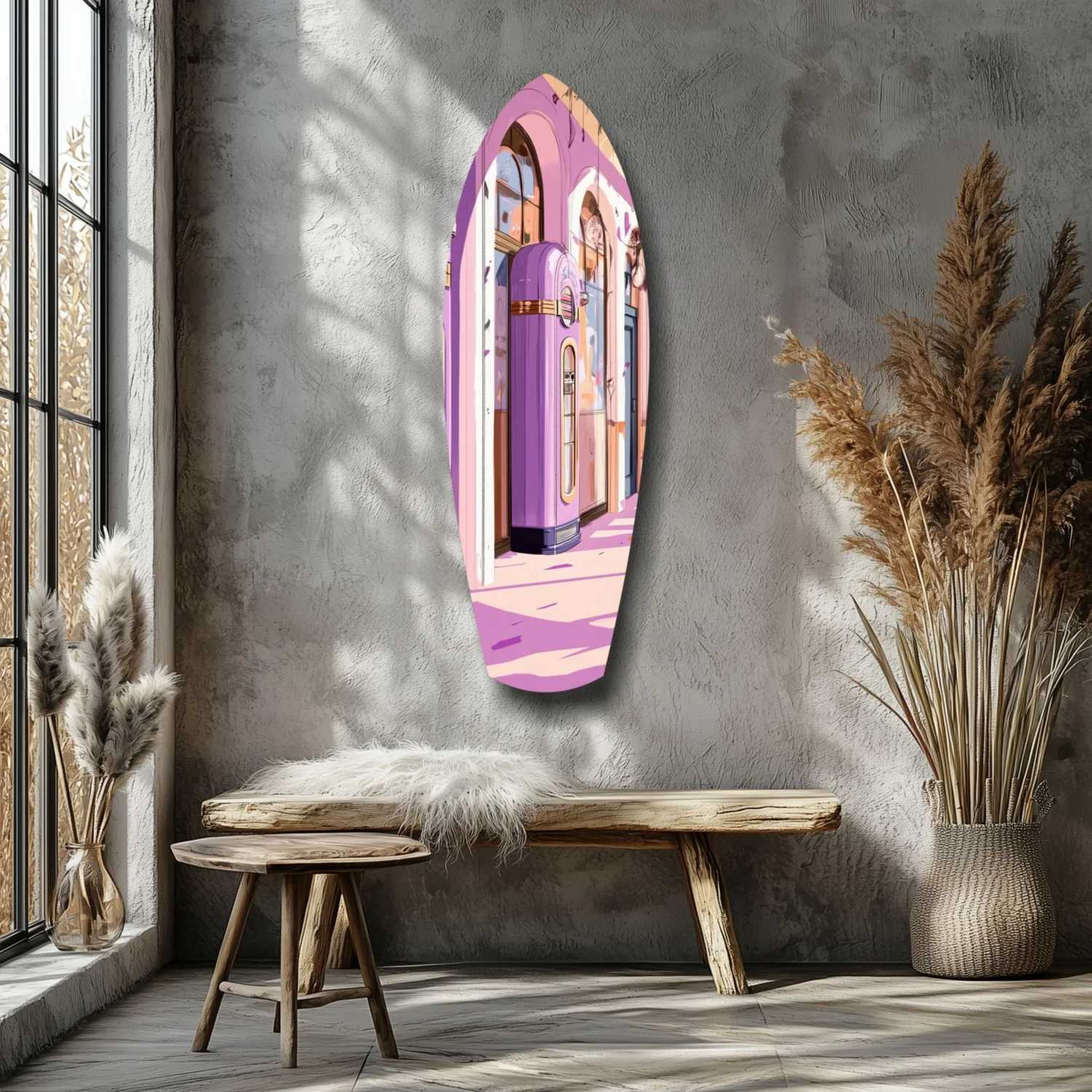Vintage Melody Box Glass Wall Art - Image 7