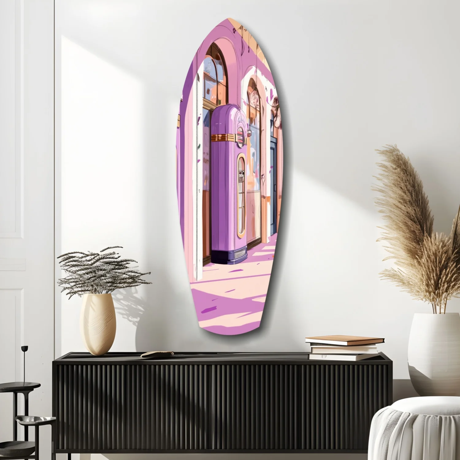 Vintage Melody Box Glass Wall Art - Image 9
