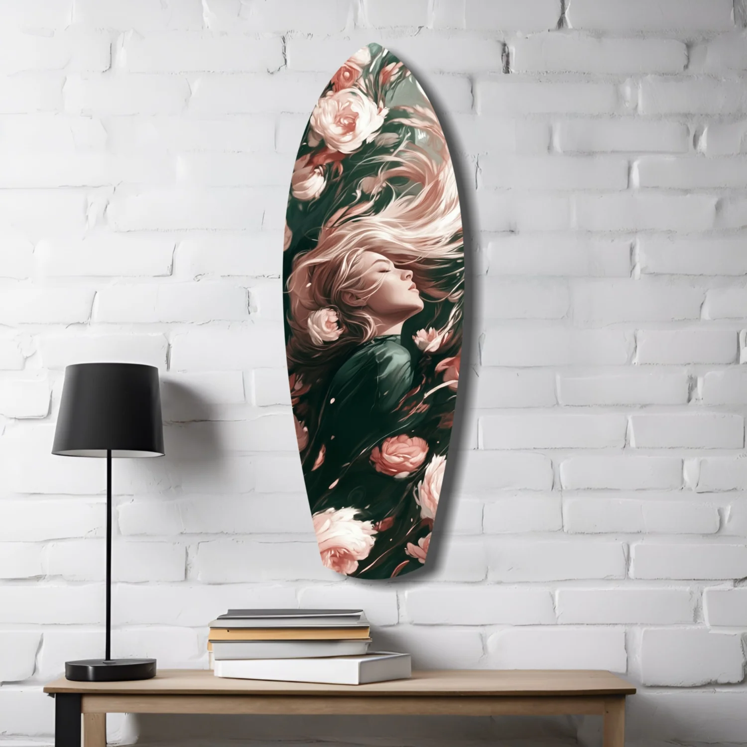 Blooming Breeze Glass Wall Art - Image 4