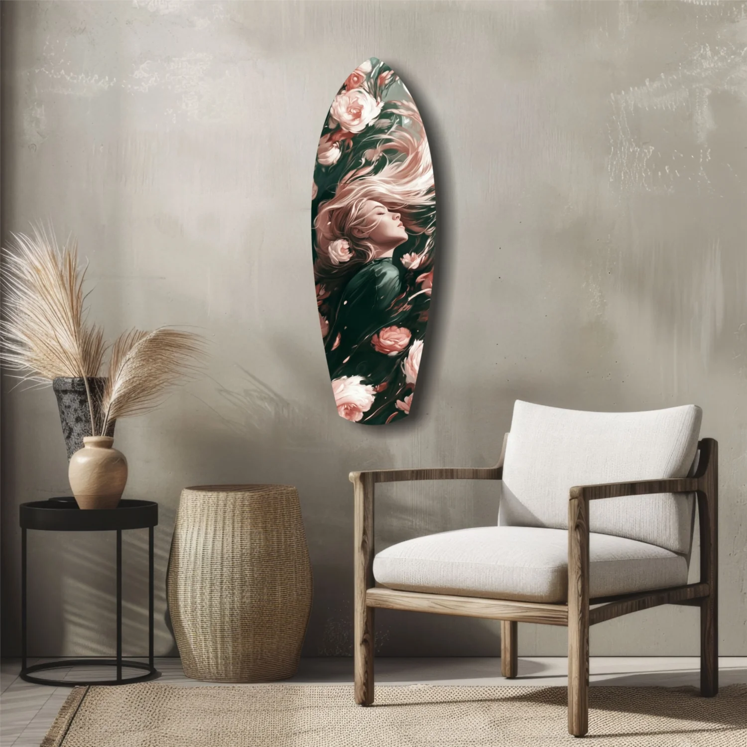 Blooming Breeze Glass Wall Art - Image 5