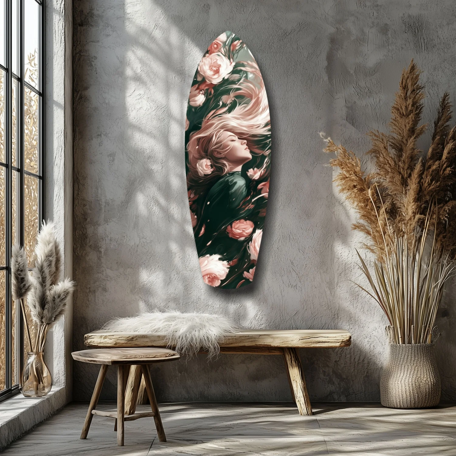 Blooming Breeze Glass Wall Art - Image 7