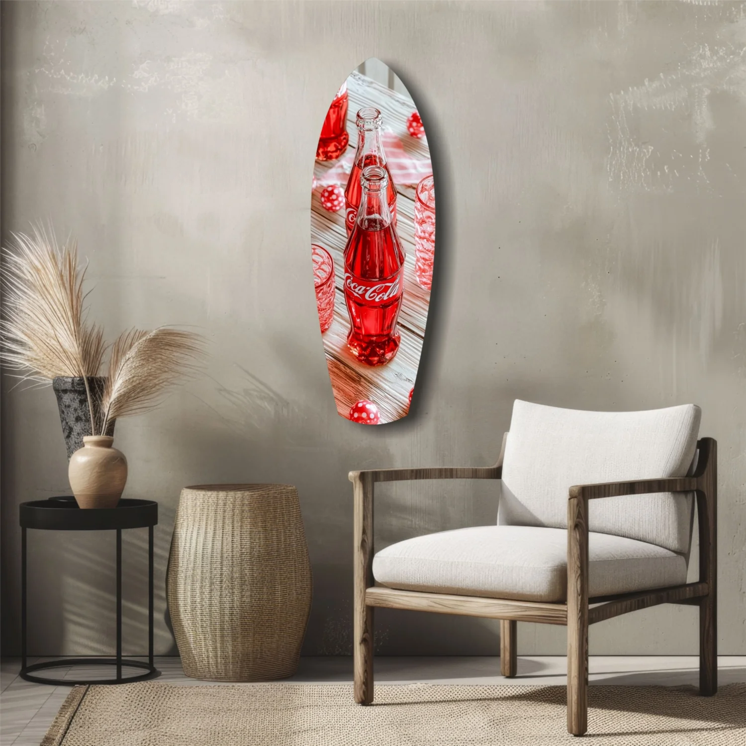 Iconic Vintage Bottle Glass Wall Art - Image 5