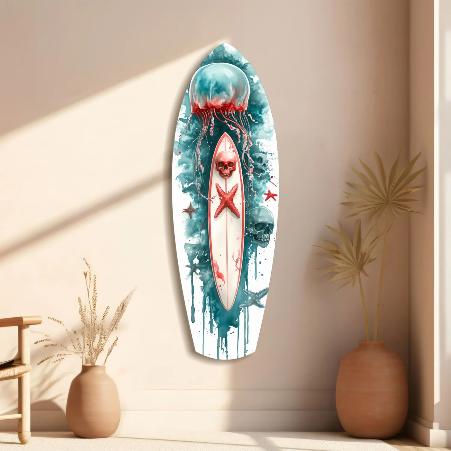 JellyFish Glass Wall Art - Image 10
