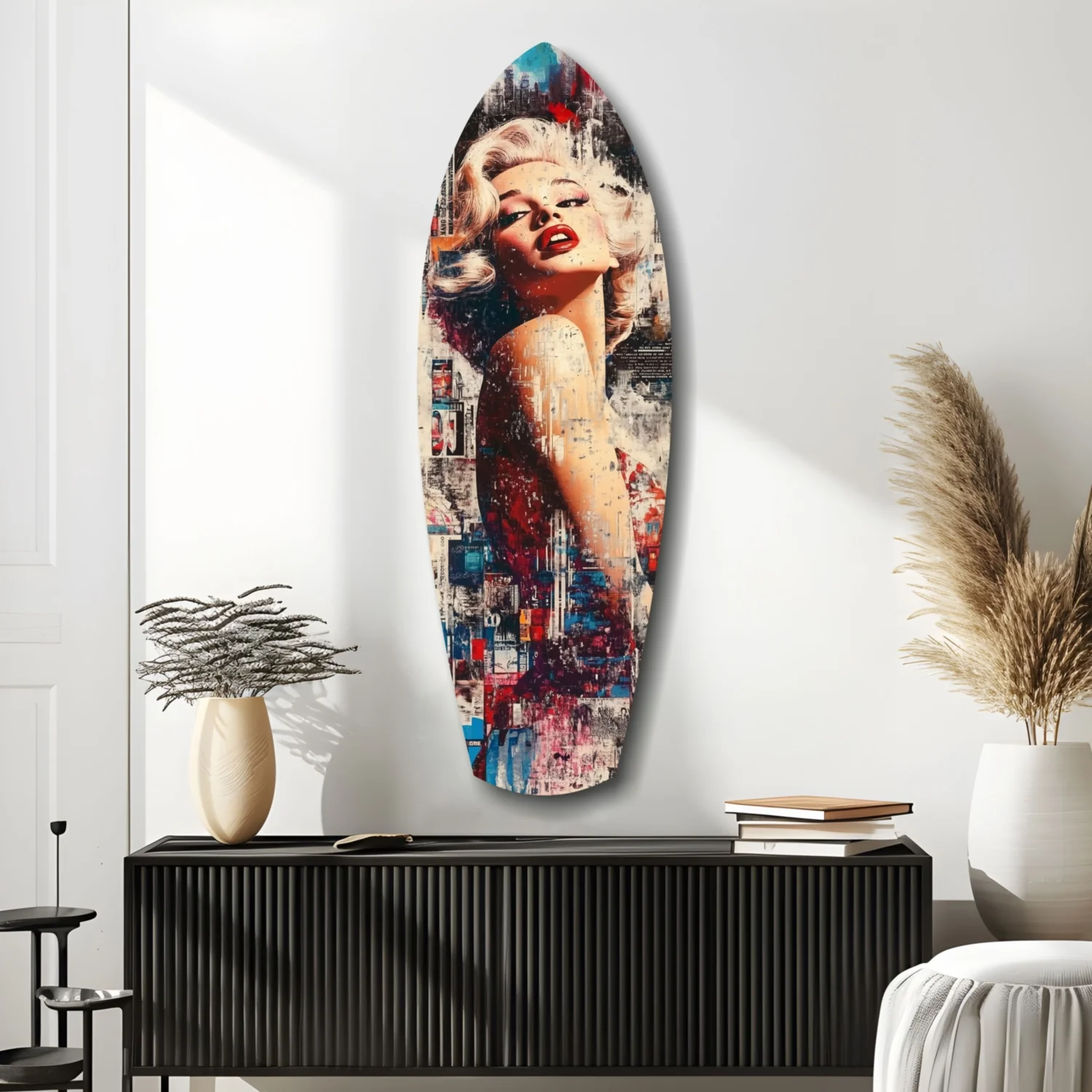 Marilyn Monroe Vintage Dreams Glass Wall Art - Image 9