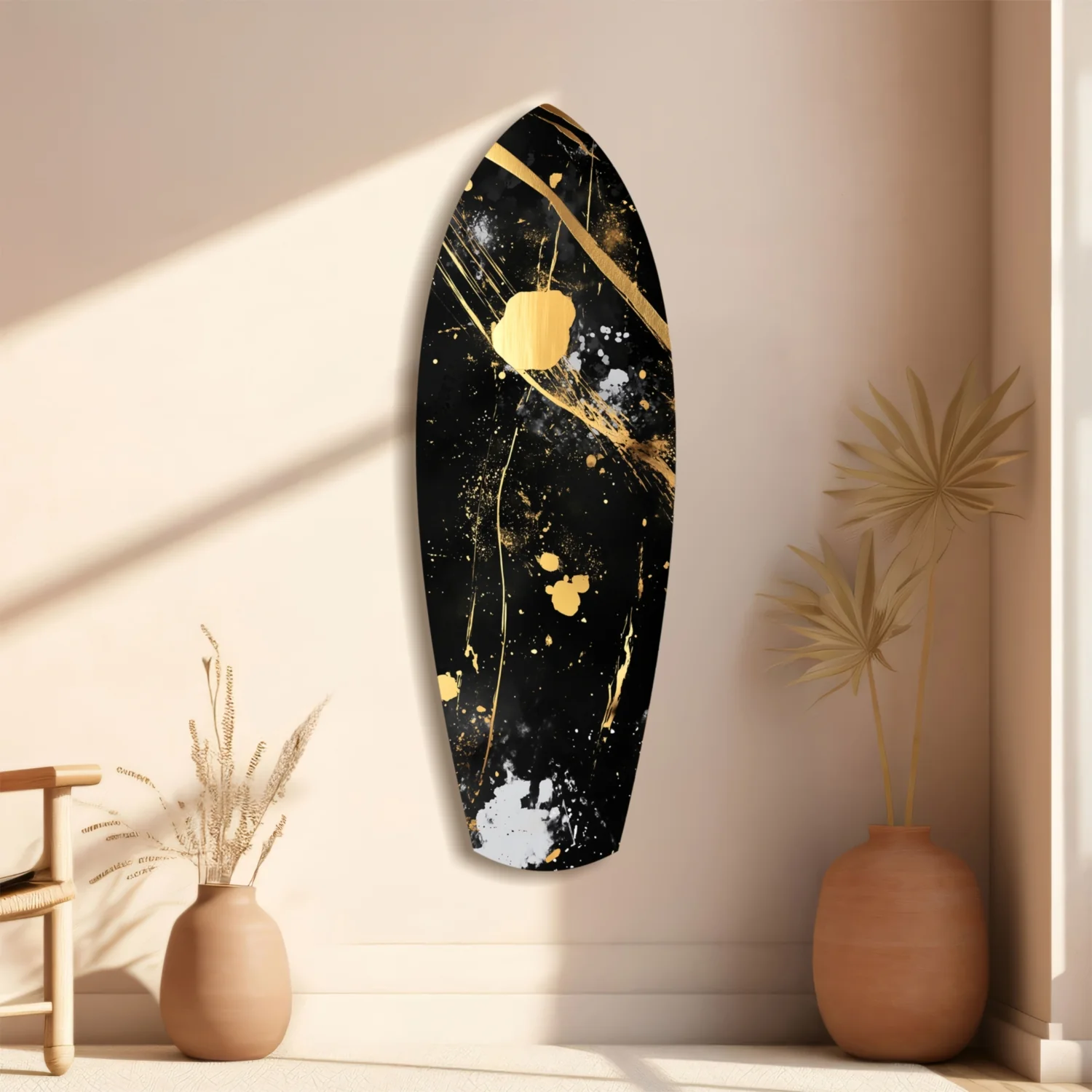 Golden Stained Glass Wall Art - Image 10