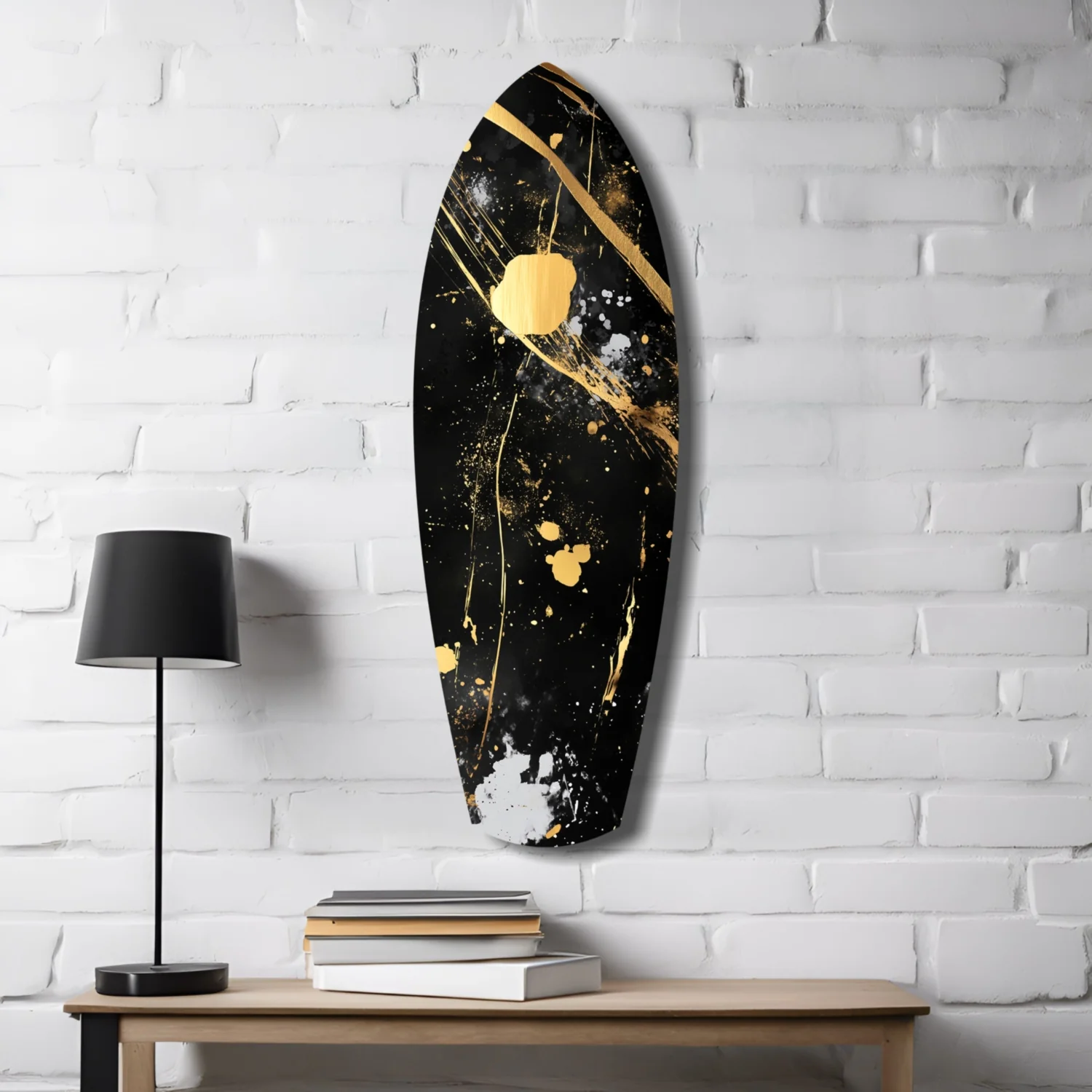 Golden Stained Glass Wall Art - Image 4