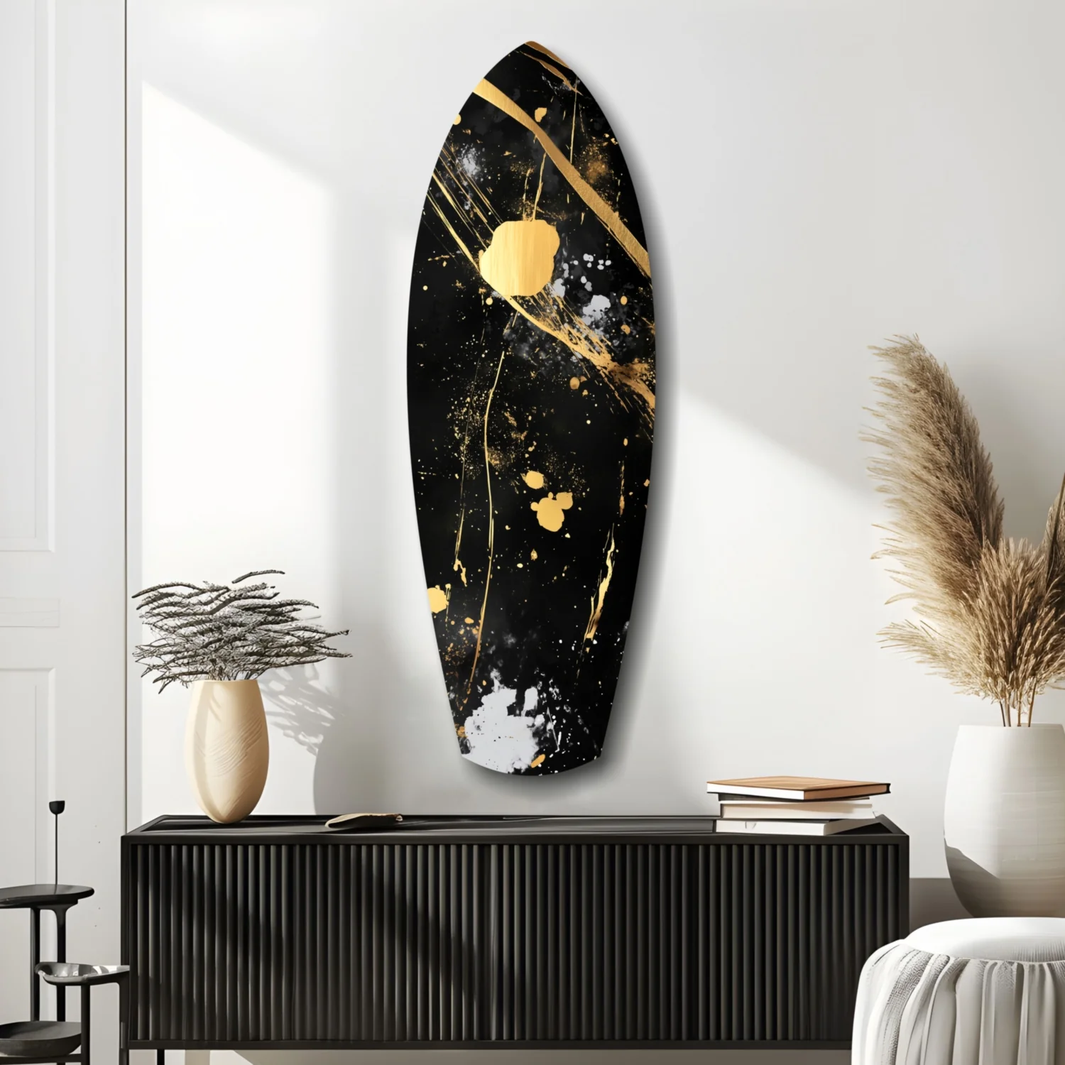 Golden Stained Glass Wall Art - Image 9