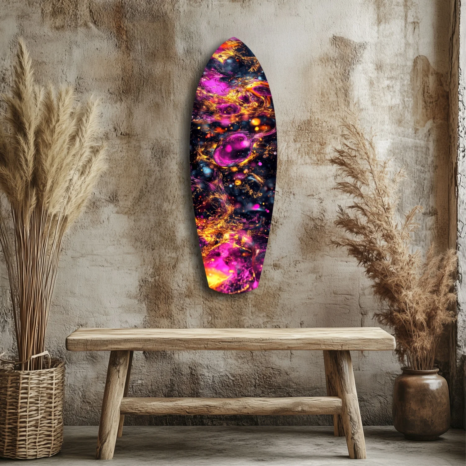 Kinetic Cosmos Glass Wall Art - Image 3