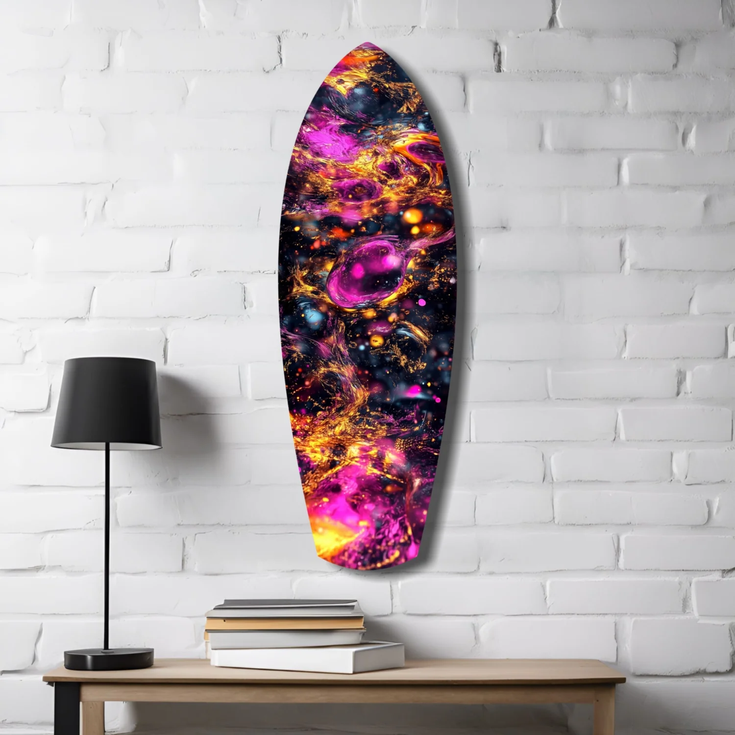 Kinetic Cosmos Glass Wall Art - Image 4