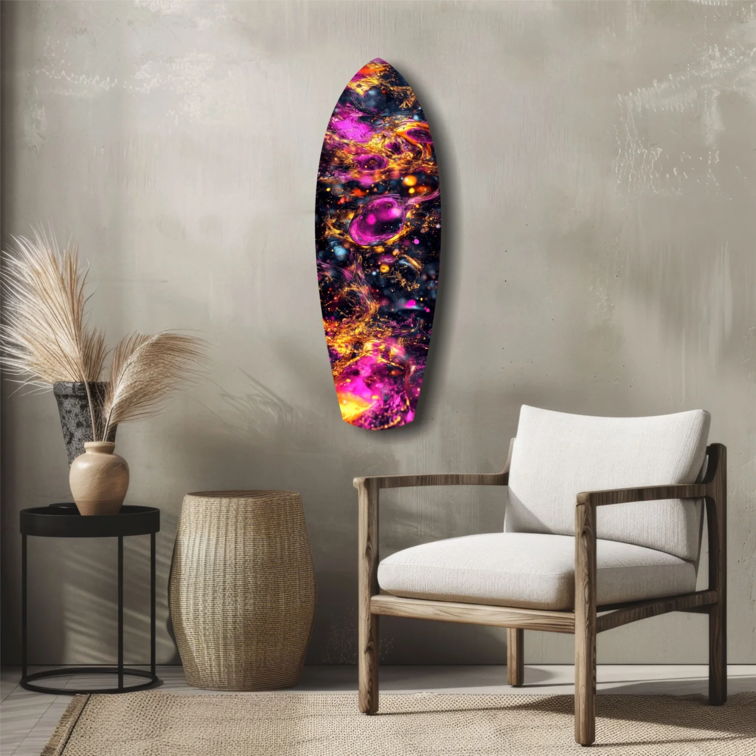 Kinetic Cosmos Glass Wall Art - Image 5