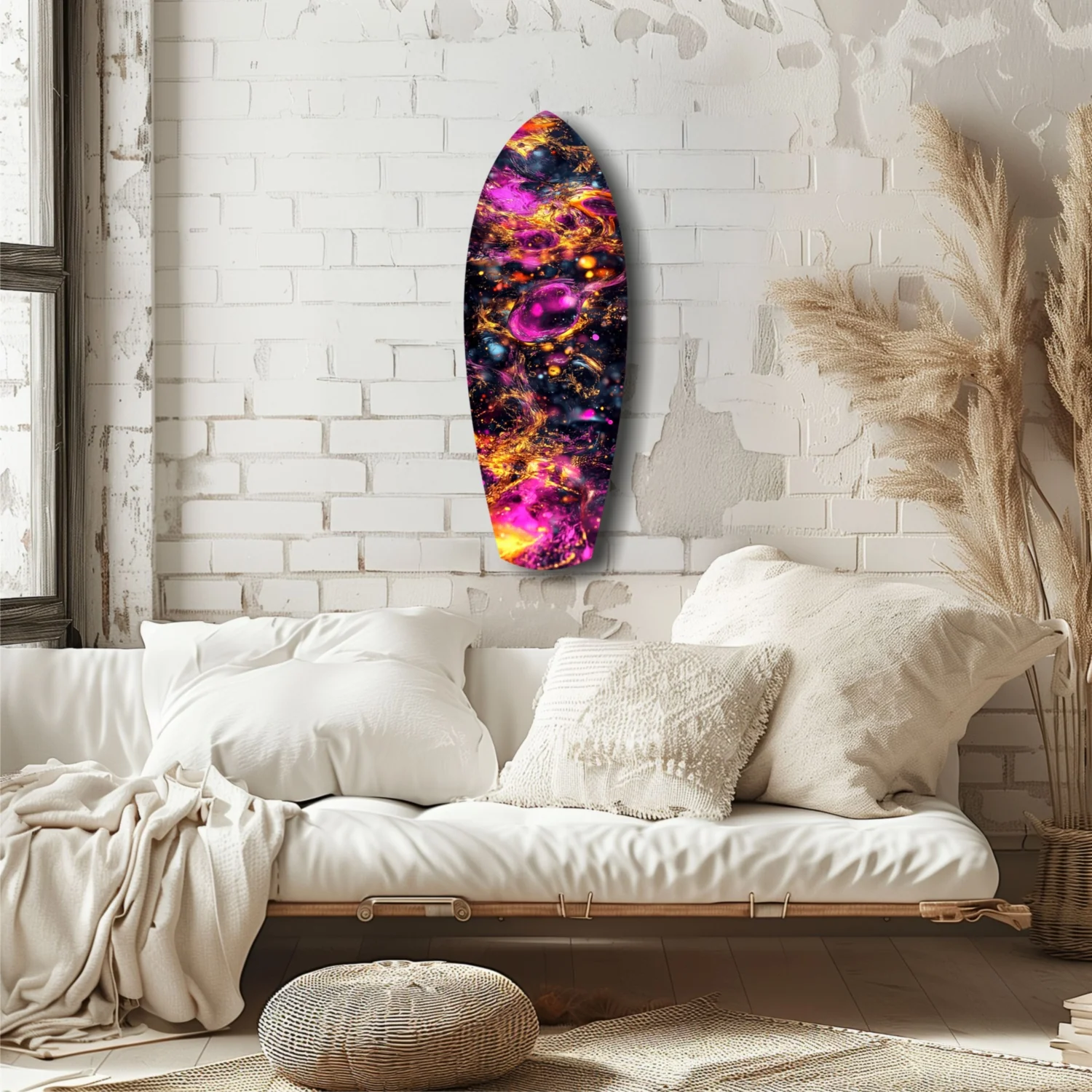 Kinetic Cosmos Glass Wall Art - Image 6