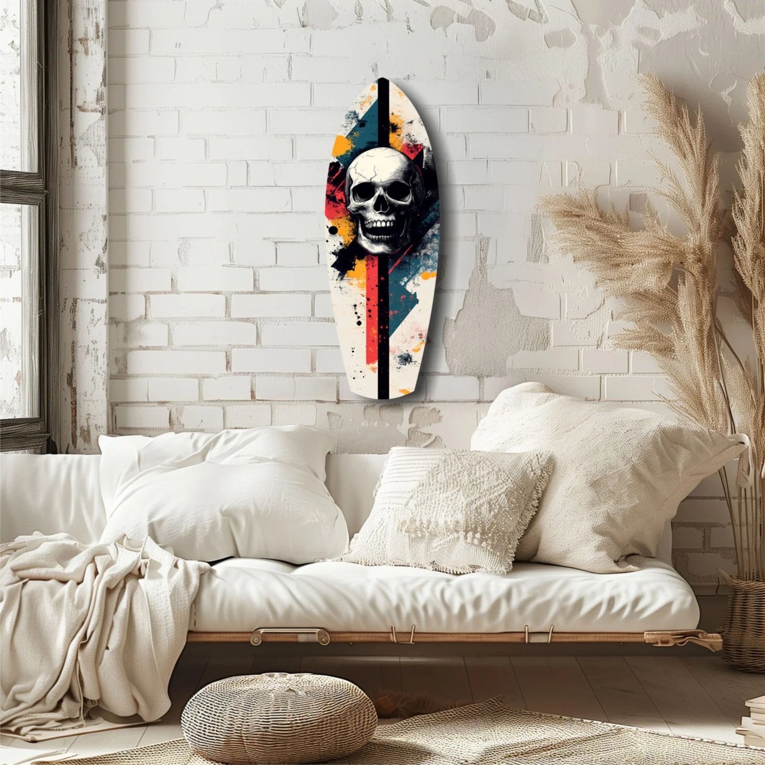 Skull Glass Wall Art - Image 6