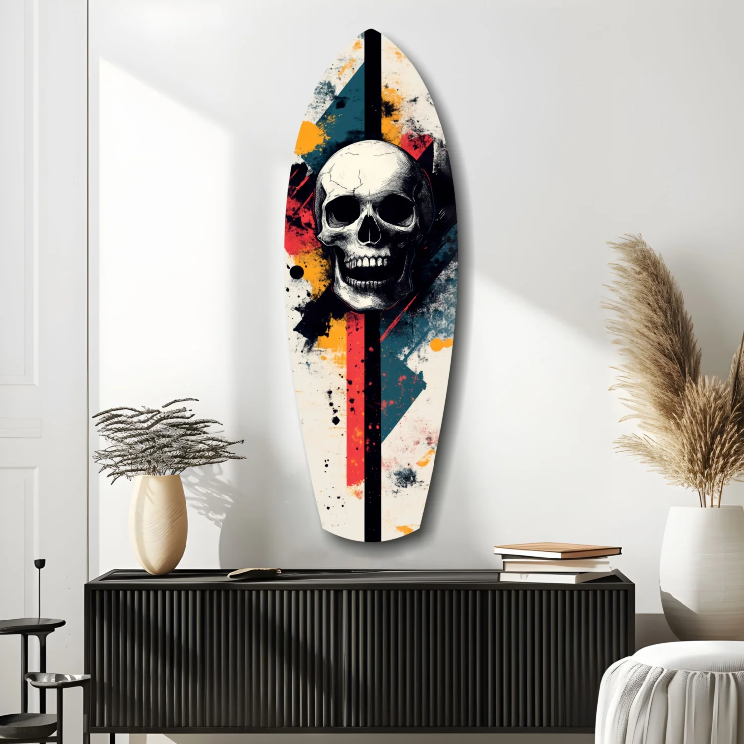 Skull Glass Wall Art - Image 9