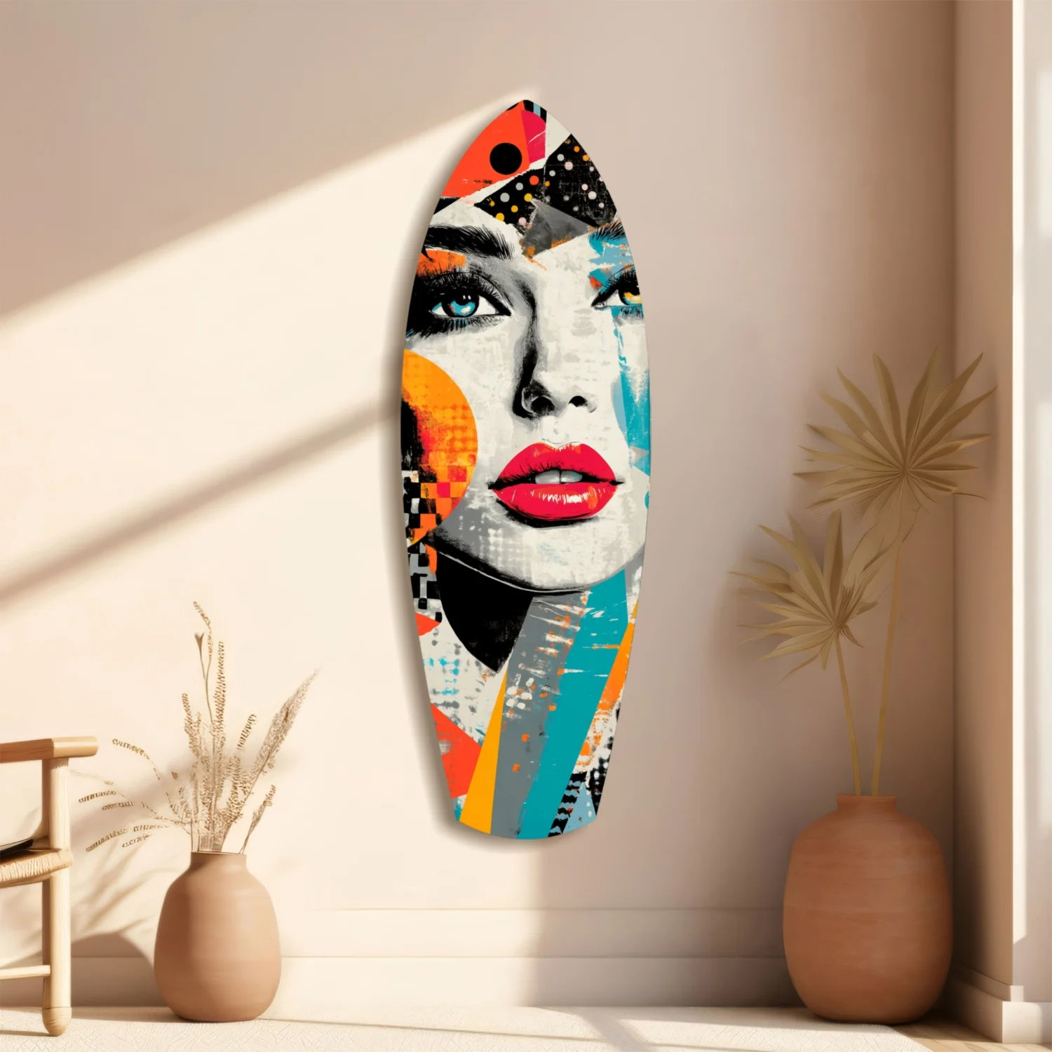 Woman in Style Glass Wall Art - Image 10