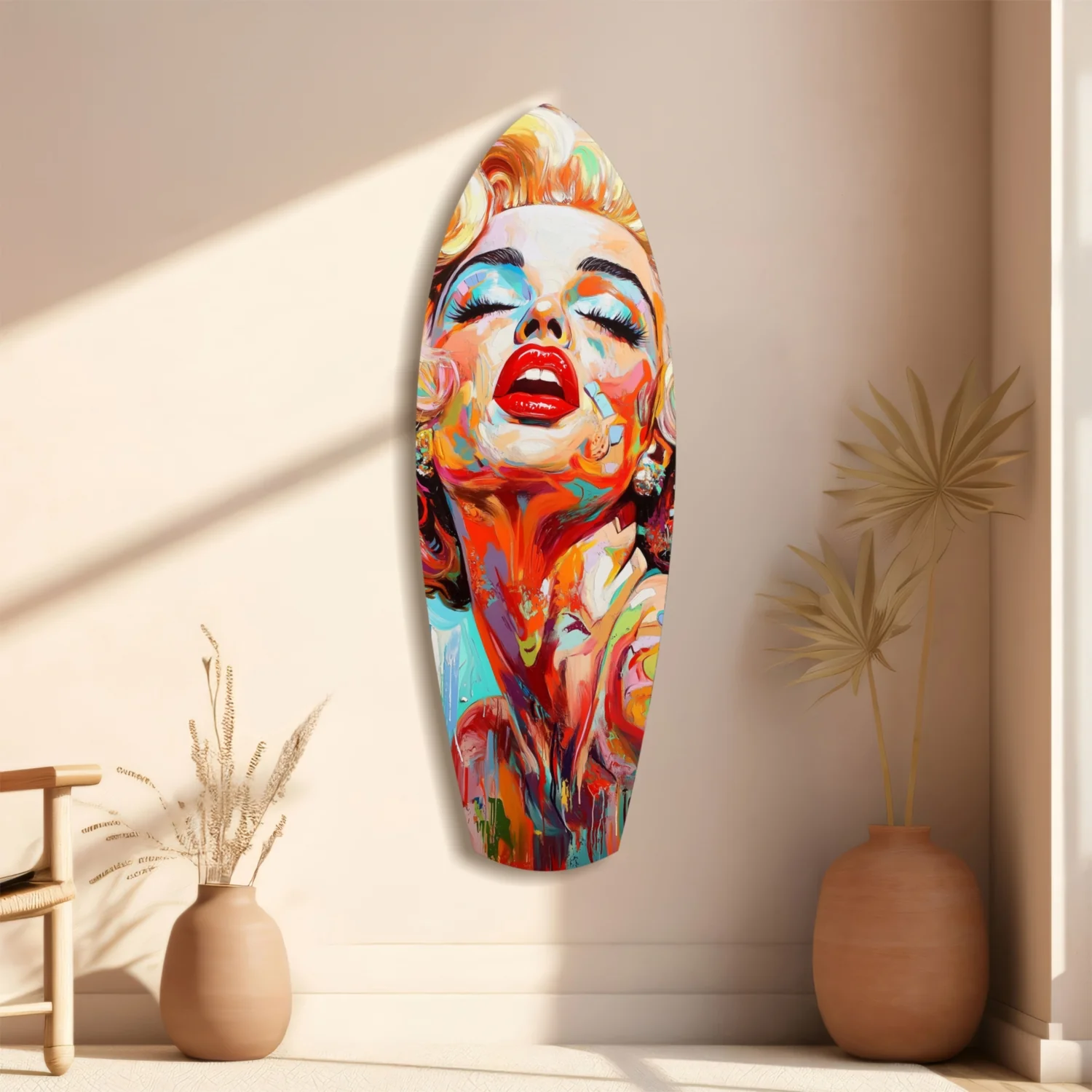 Marilyn Monroe Vintage Dreams Glass Wall Art - Image 10