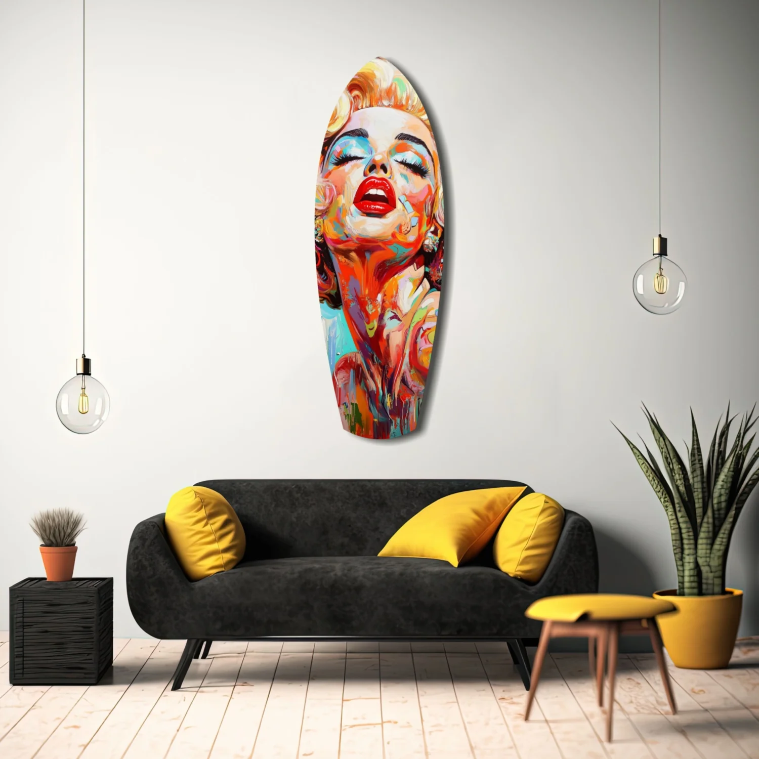 Marilyn Monroe Vintage Dreams Glass Wall Art - Image 11