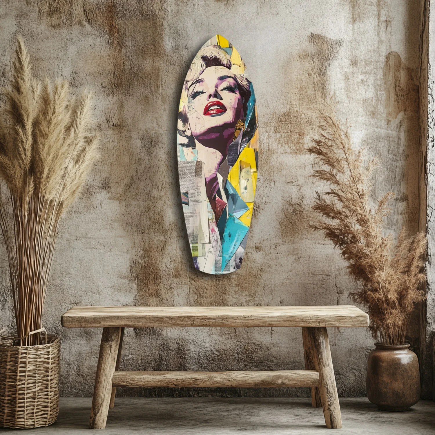 Marilyn Monroe Glass Wall Art - Image 3