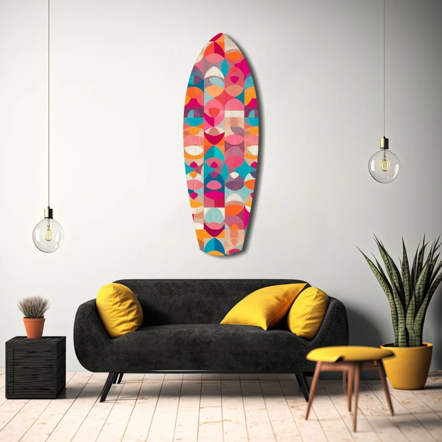 Cubic Art Glass Wall Art - Image 11