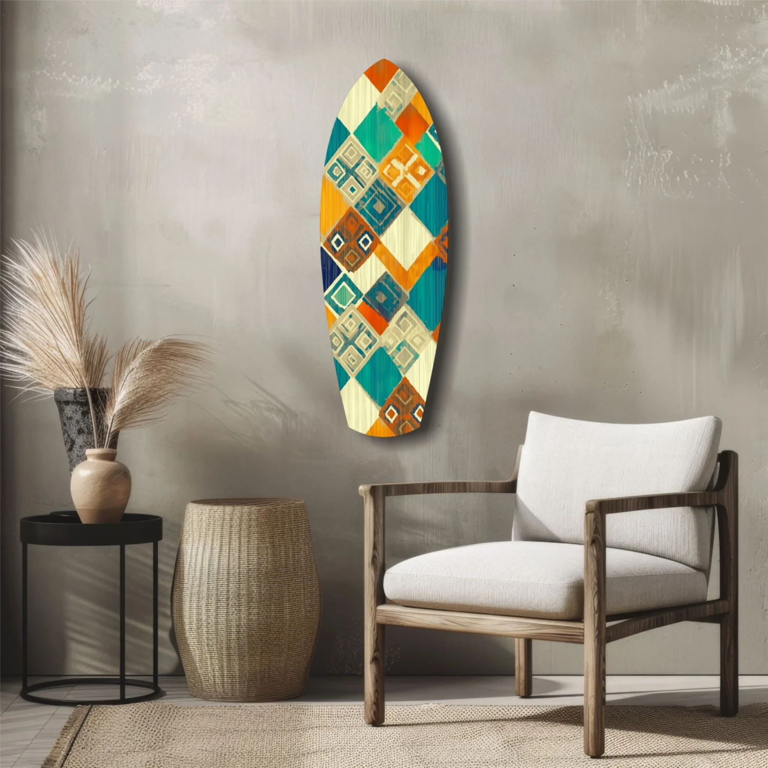 Abstract Art Glass Wall Art - Image 5