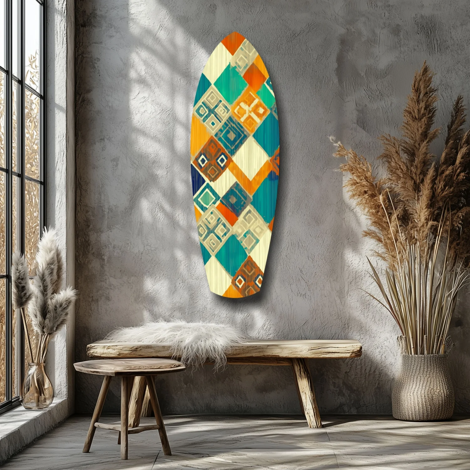 Abstract Art Glass Wall Art - Image 7