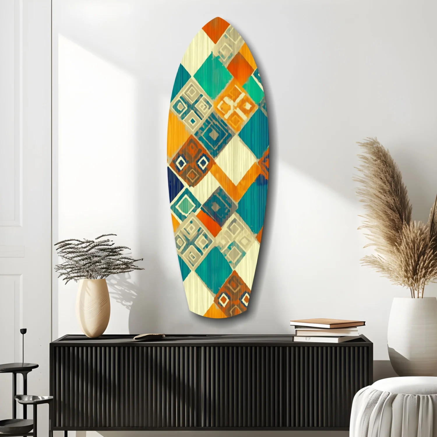 Abstract Art Glass Wall Art - Image 9