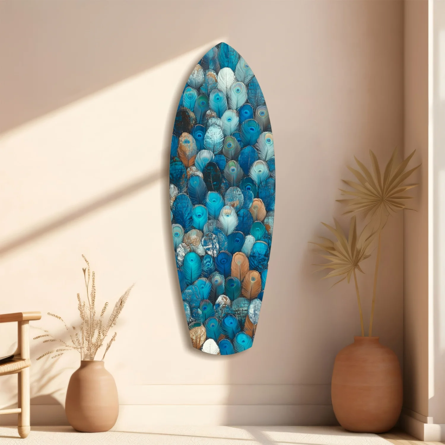 Feathers of the Haven Glass Wall Art - Image 10